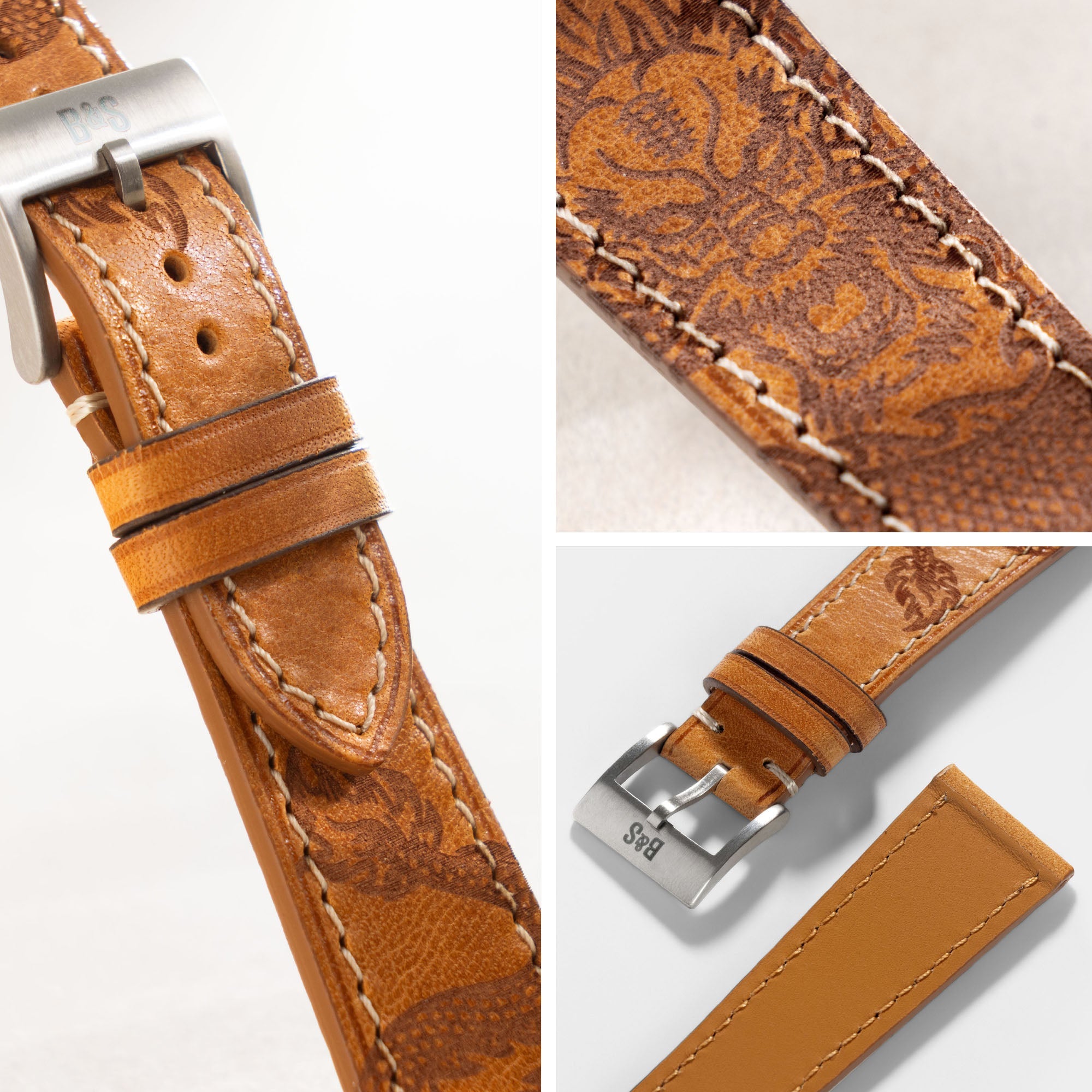 The Dragon Tattoo Leather Watch Strap – Jubilee Edition by Bulang & Sons