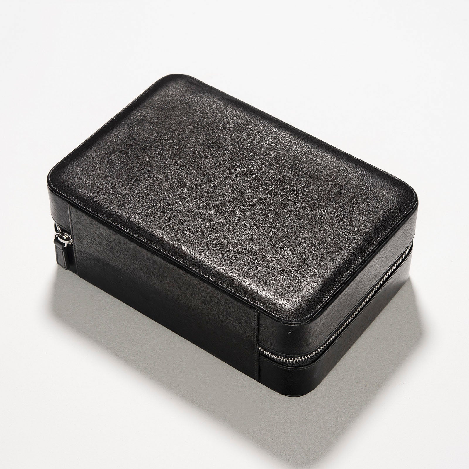 Black Luxury Leather Watch Box