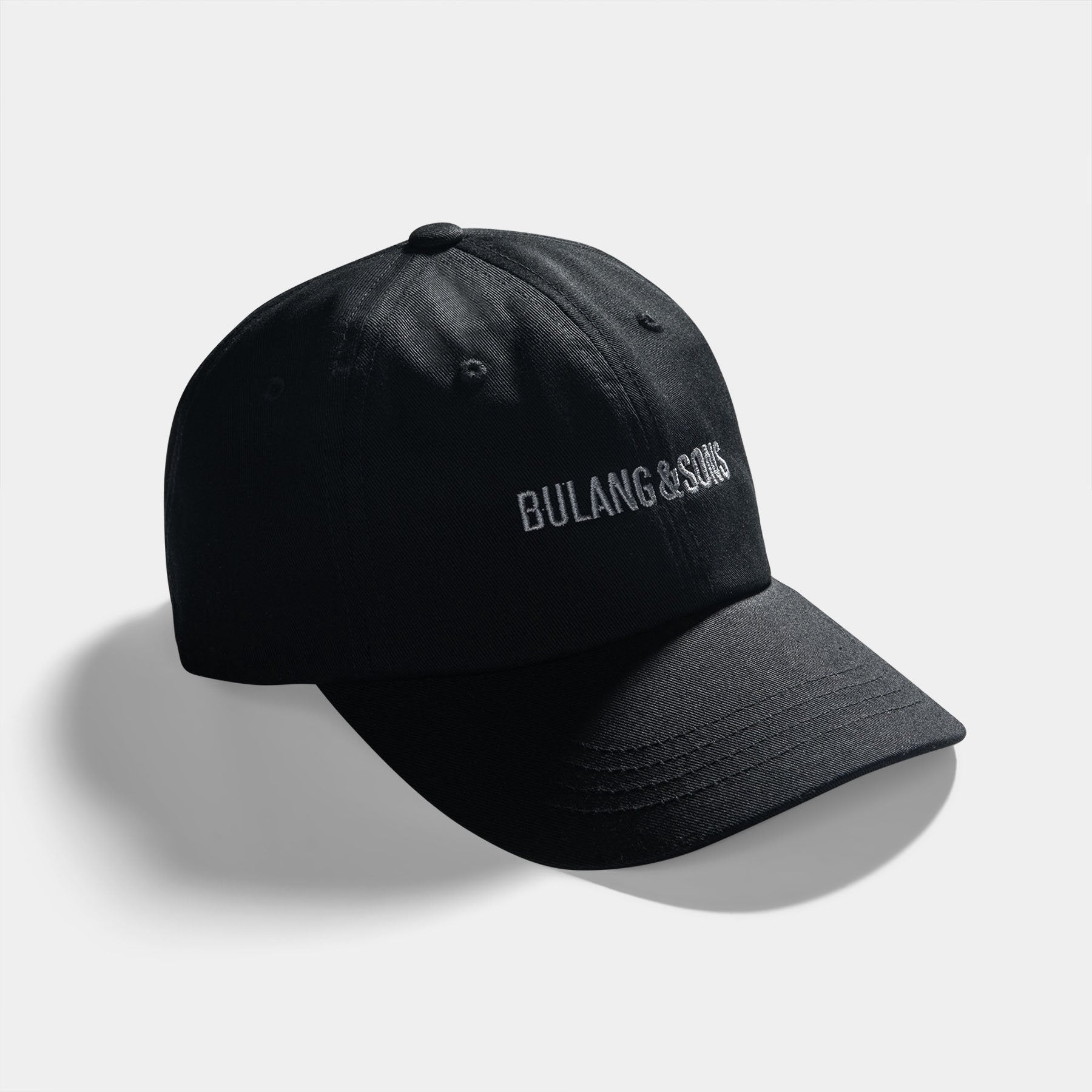 Sample Sale - Bulang and Sons Black Cotton Vintage Ballcap