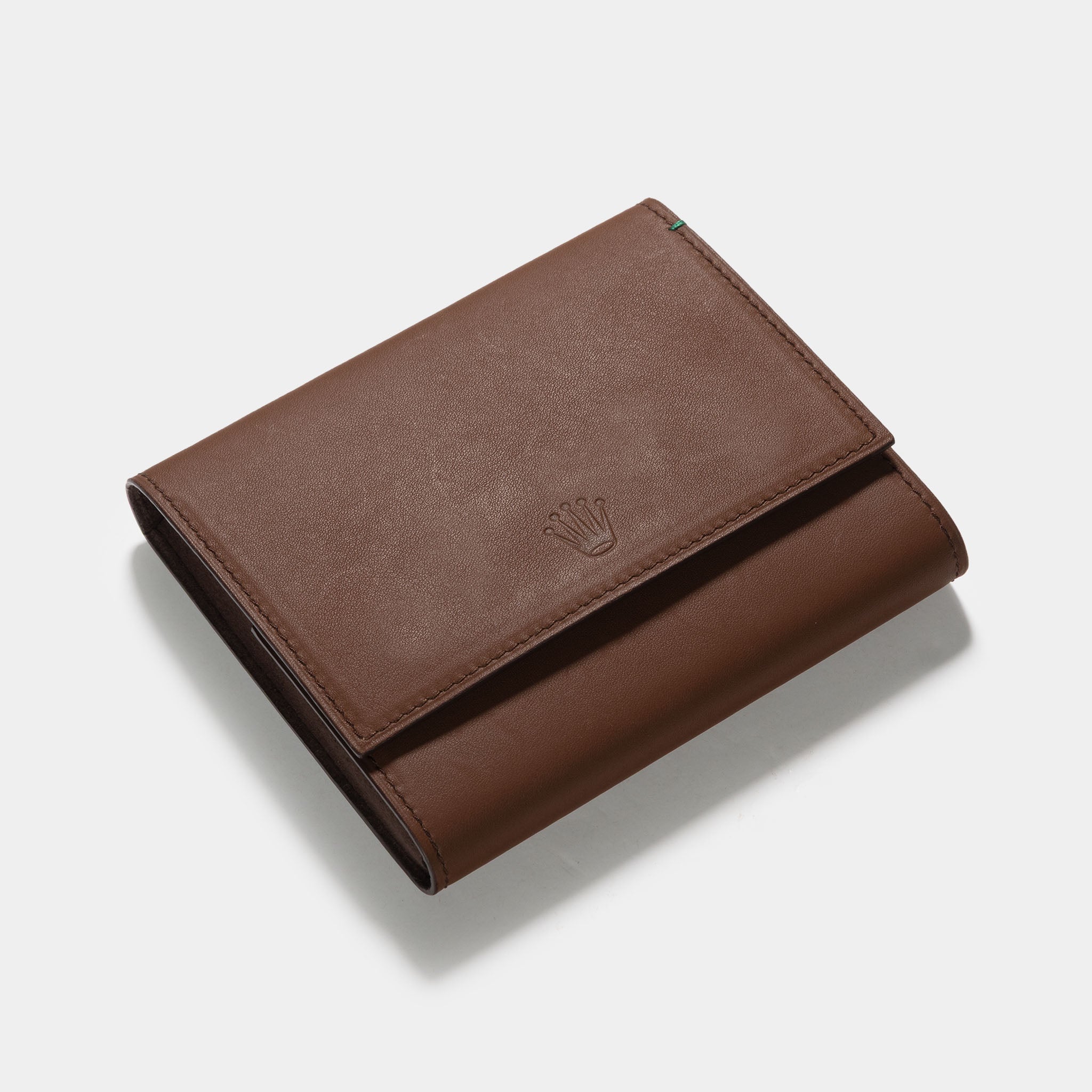 Rolex Chestnut Brown Watch Pouch