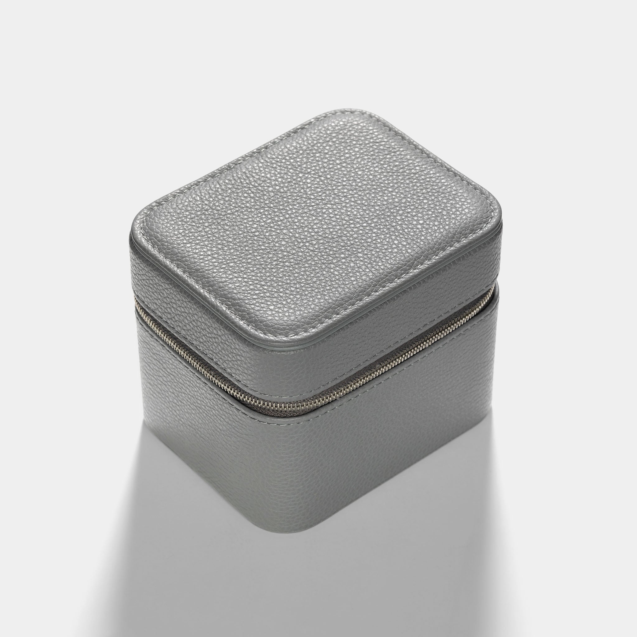 Audemars Piguet Light Grey Leather Two Watch Travel Case