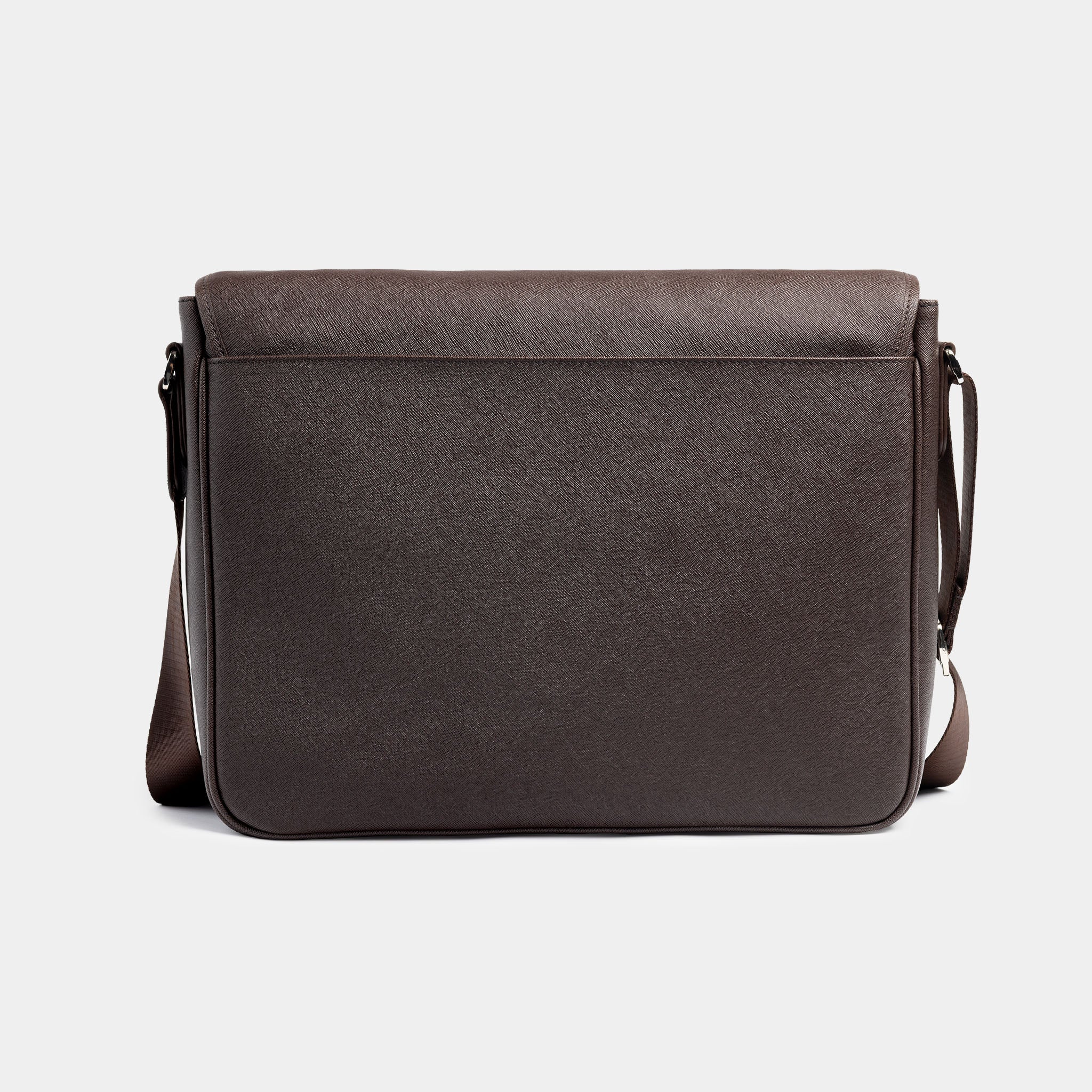 Patek Philippe Brown Epi Leather Messenger Bag