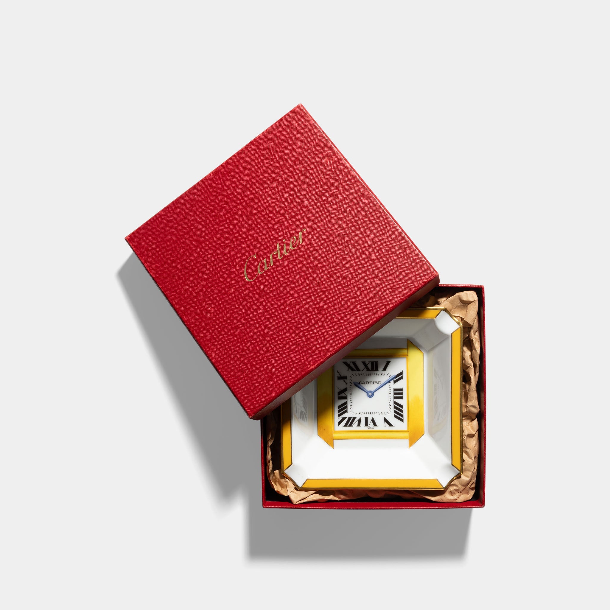 Cartier Tank Française Porcelain Ashtray
