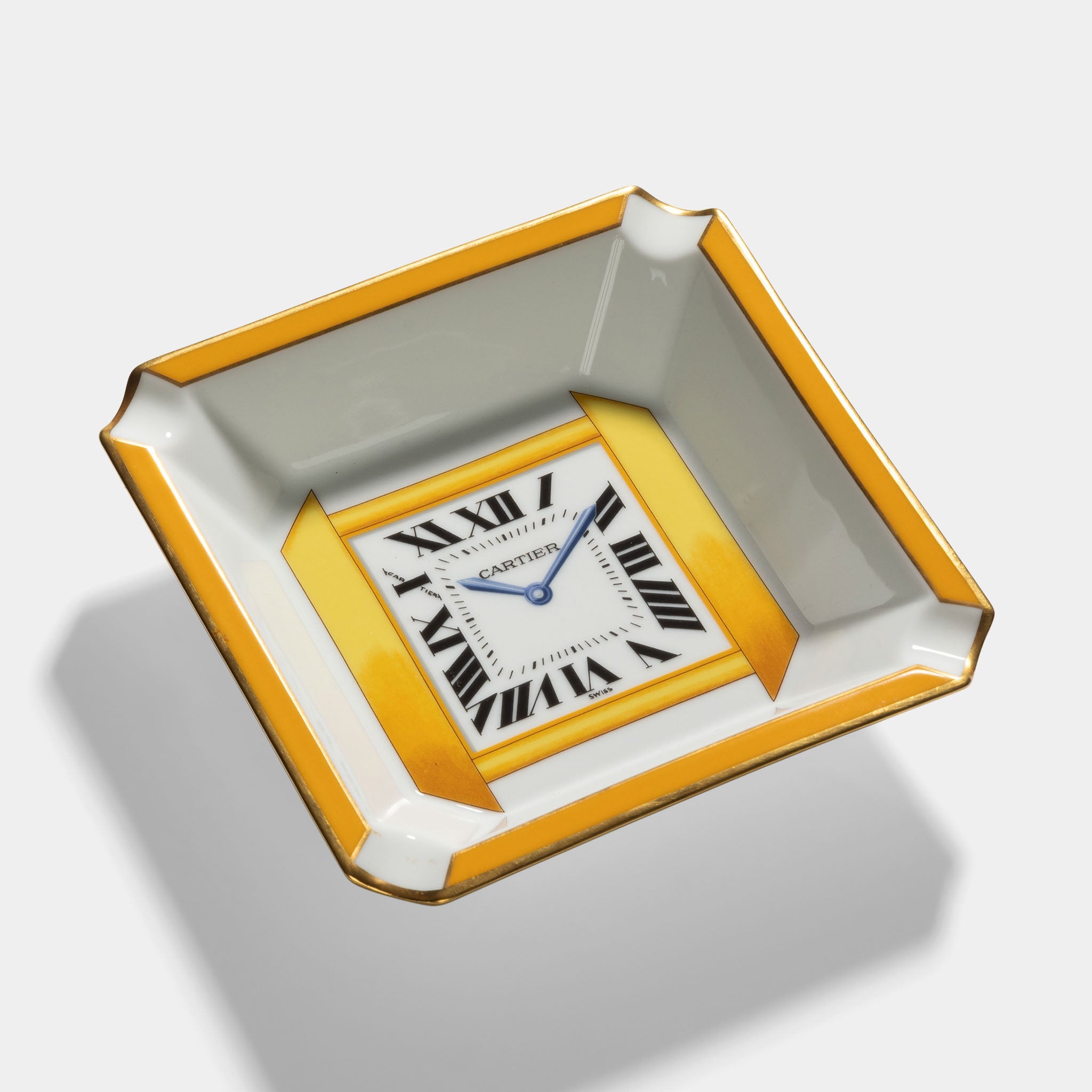 Cartier Tank Française Porcelain Ashtray