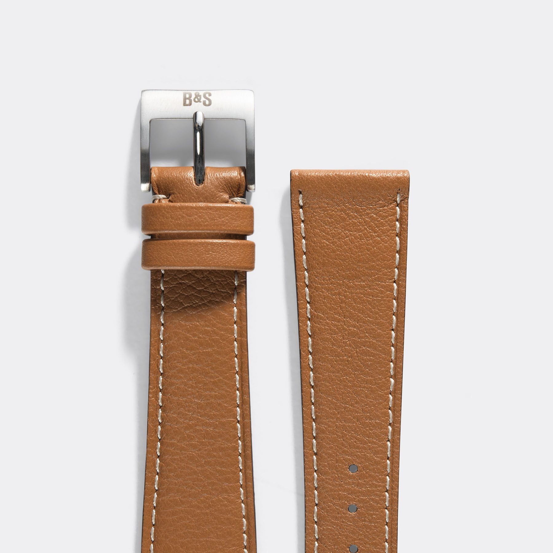 Tawny Brown Leather Watch Strap