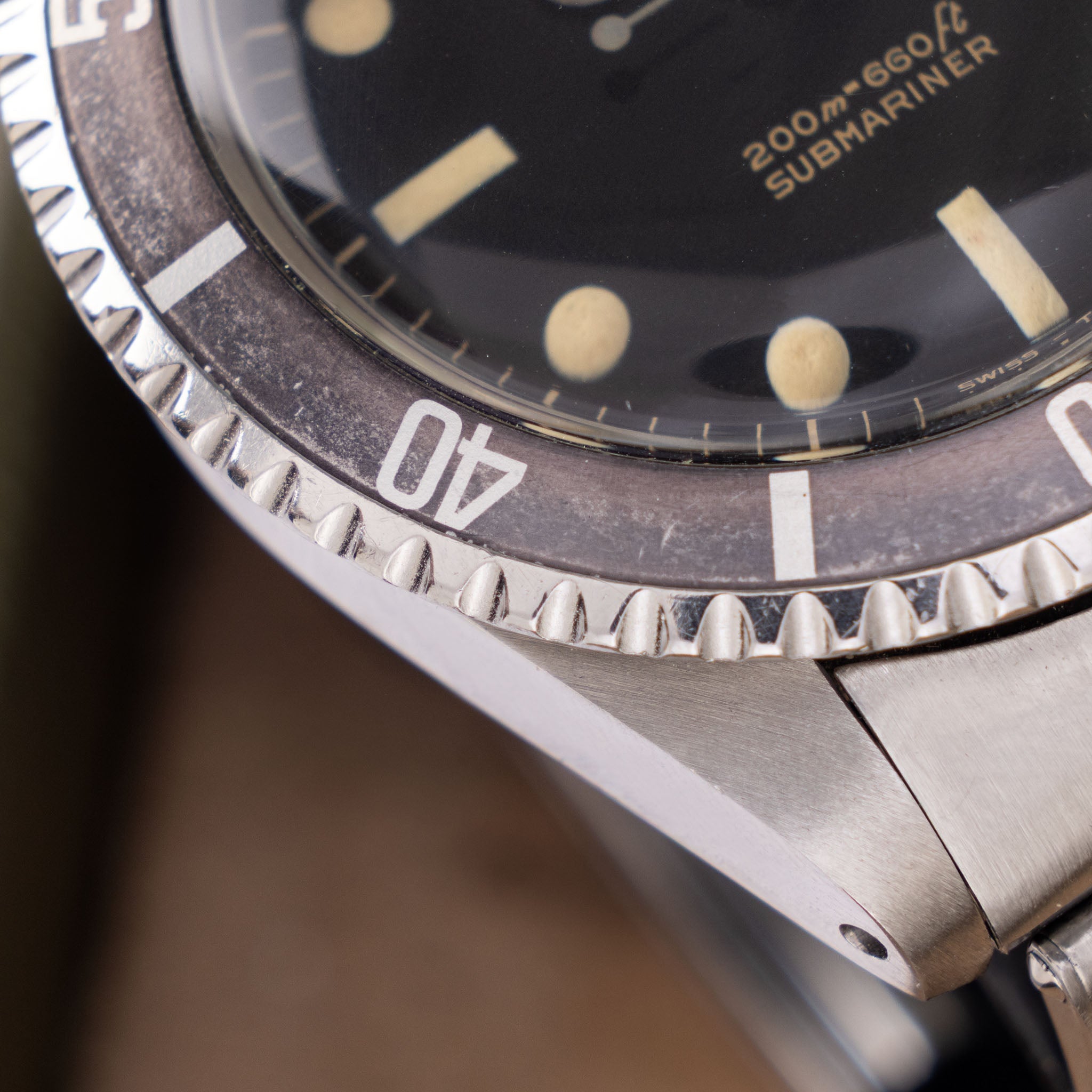 Rolex Submariner Gilt dial ref 5513 first owner provenance