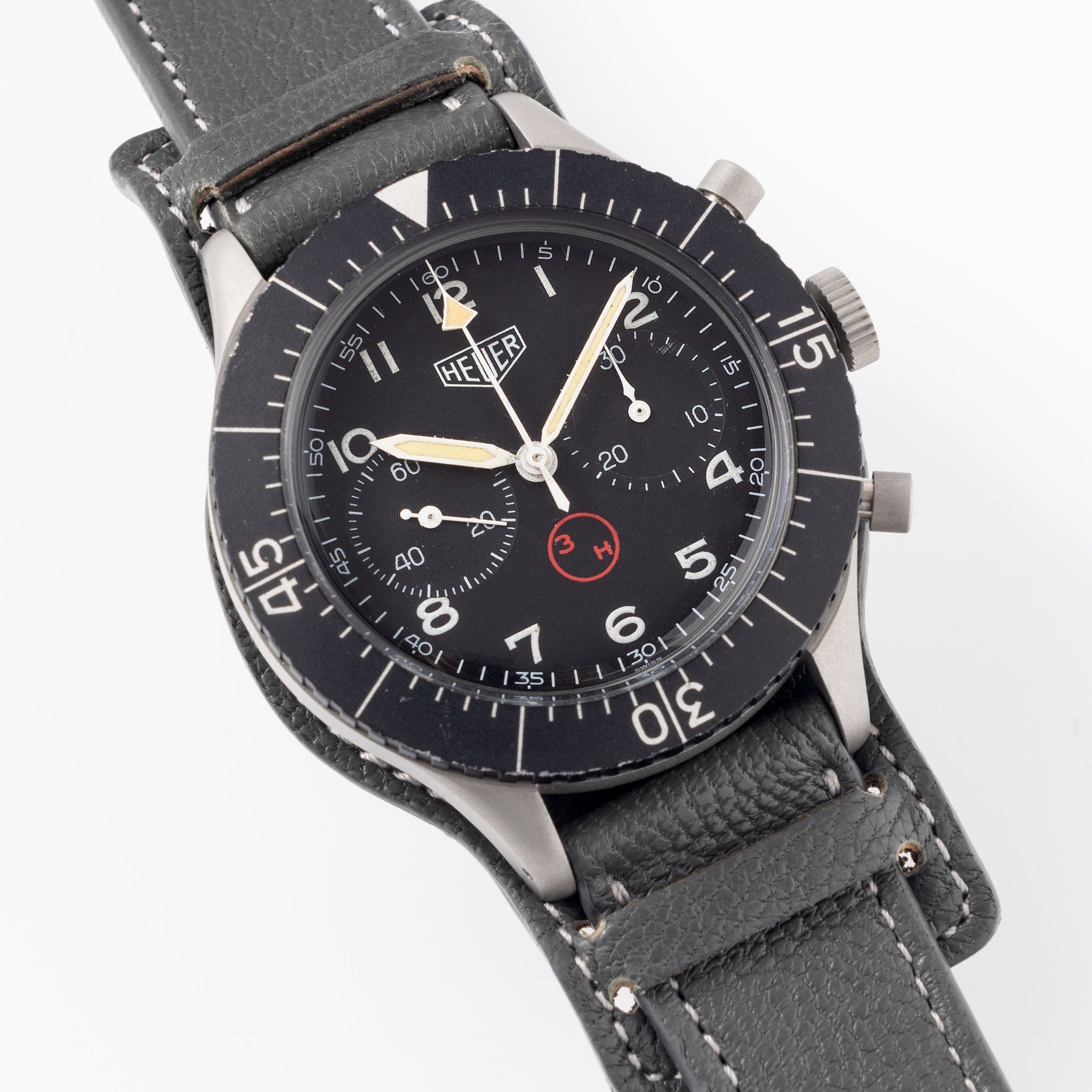 Heuer Bundeswehr 1550SG 3H Chronograph