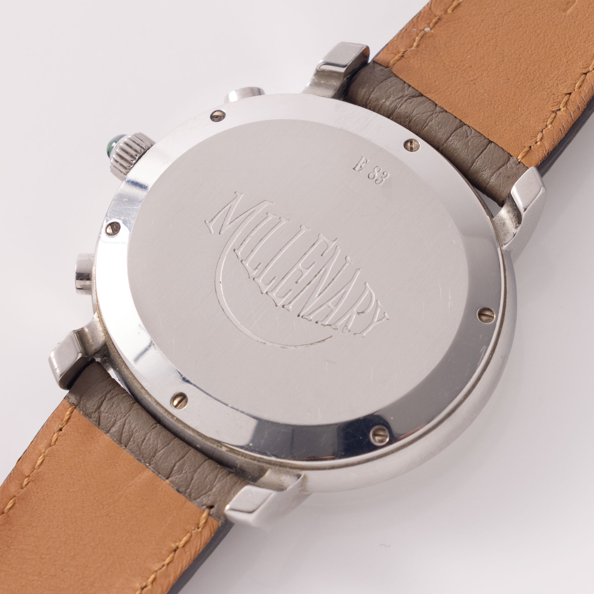 Audemars Piguet Millenary  Chronograph ref 25822ST two -tone silver dial with box