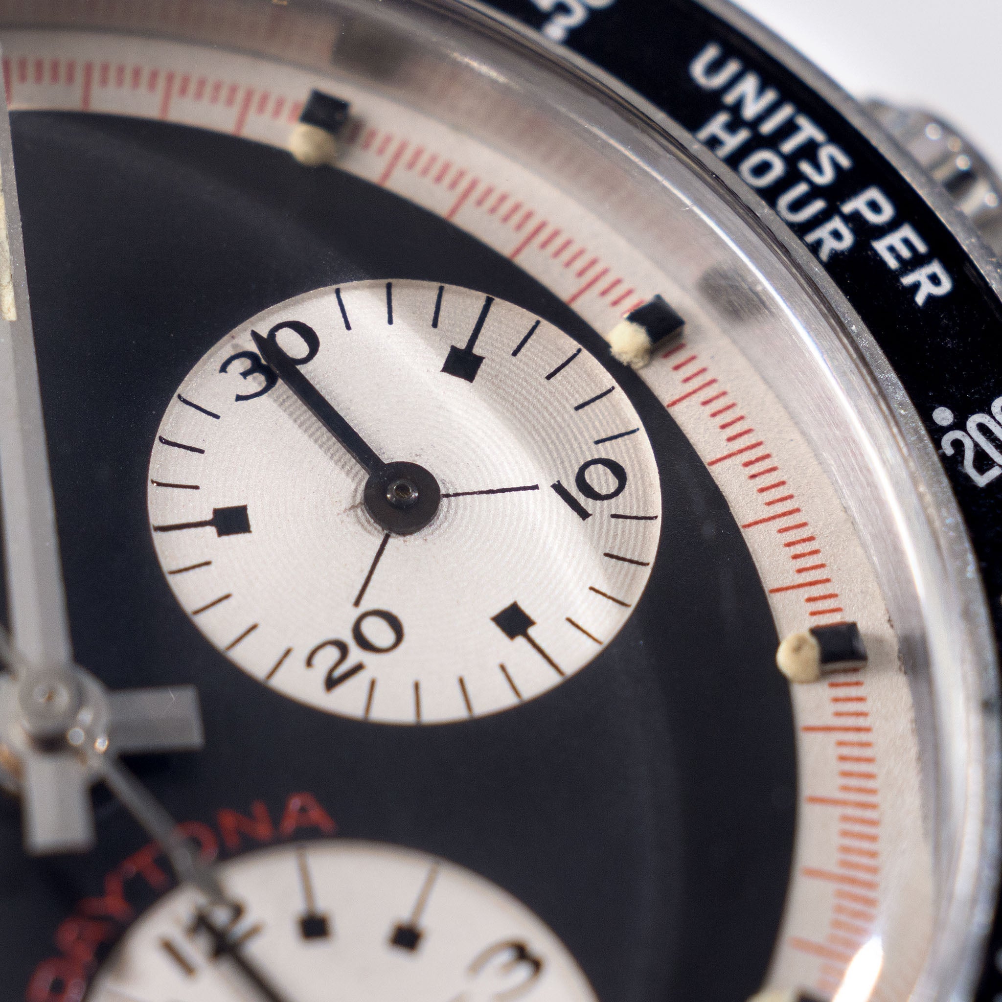 Rolex Cosmograph Daytona 6241 Black Tri-Color exotic dial with Rolex service papers