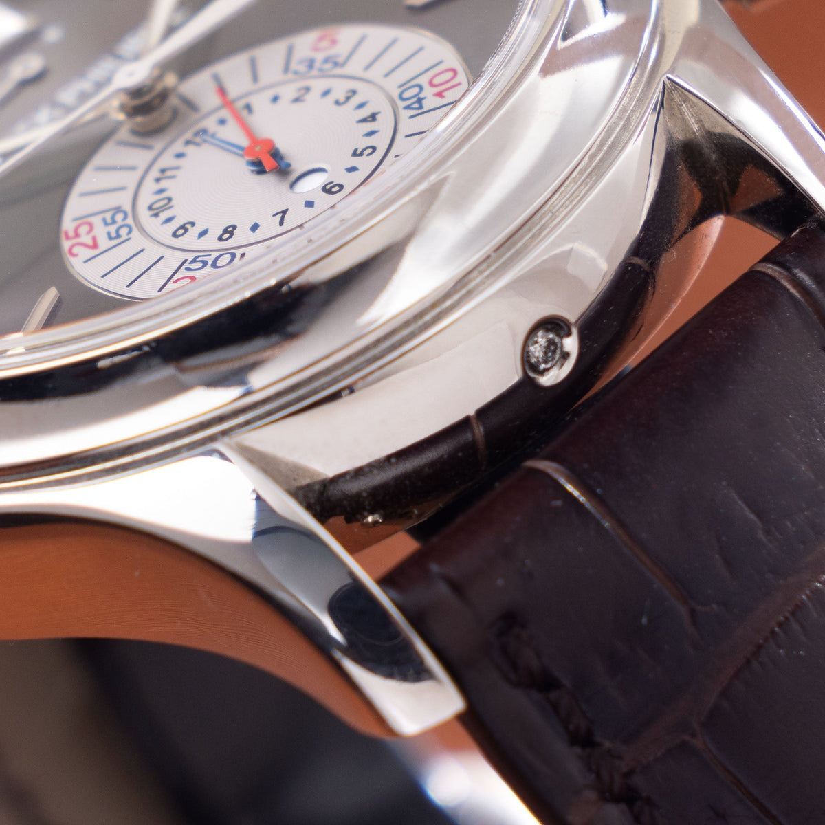 Patek Philippe Annual Calendar Flyback Chronograph 5960P in Platinum Execution Grey dial Full Set