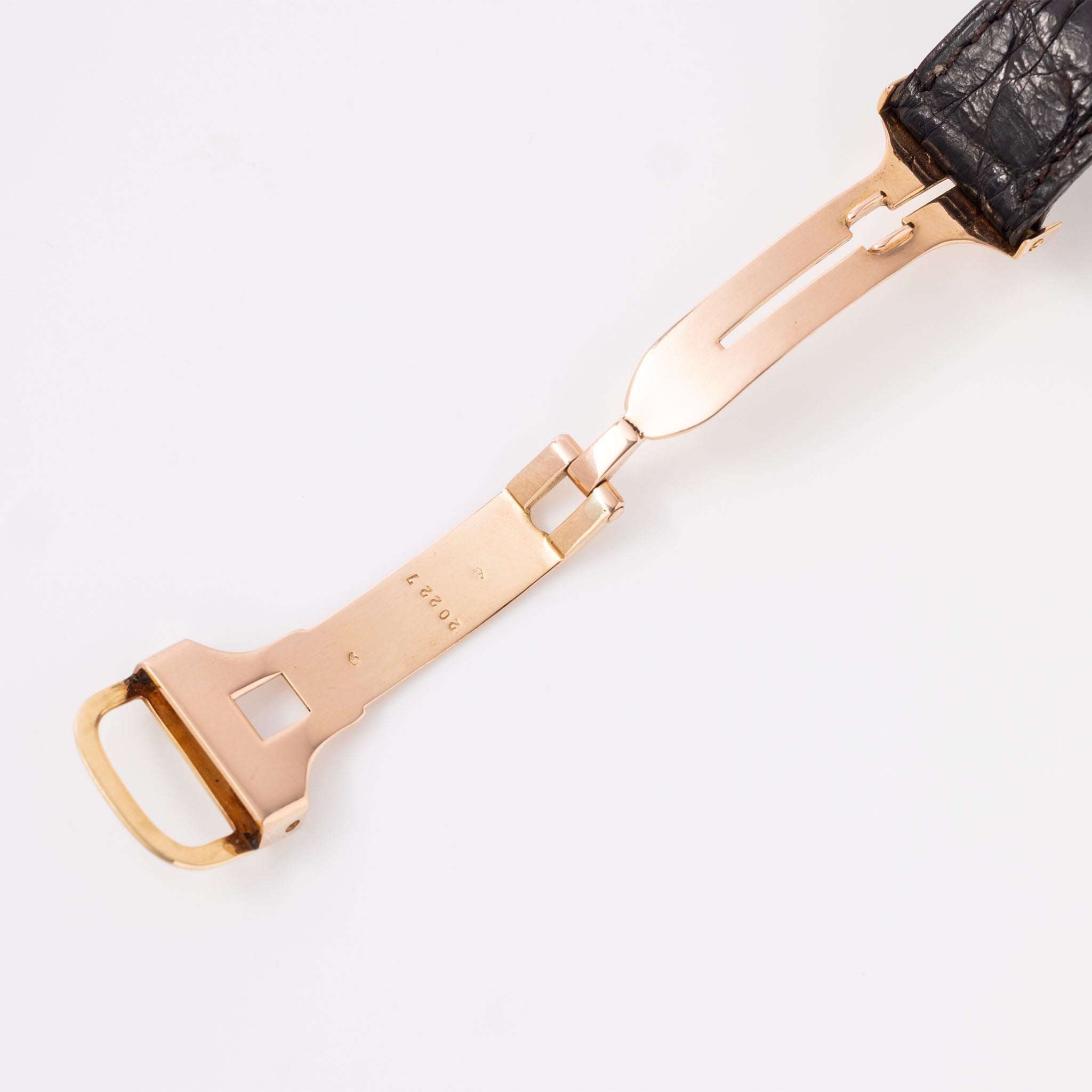 Cartier Tank Louis 'Extra Platte' 1960s Jaeger Movement in 18k Yellow Gold