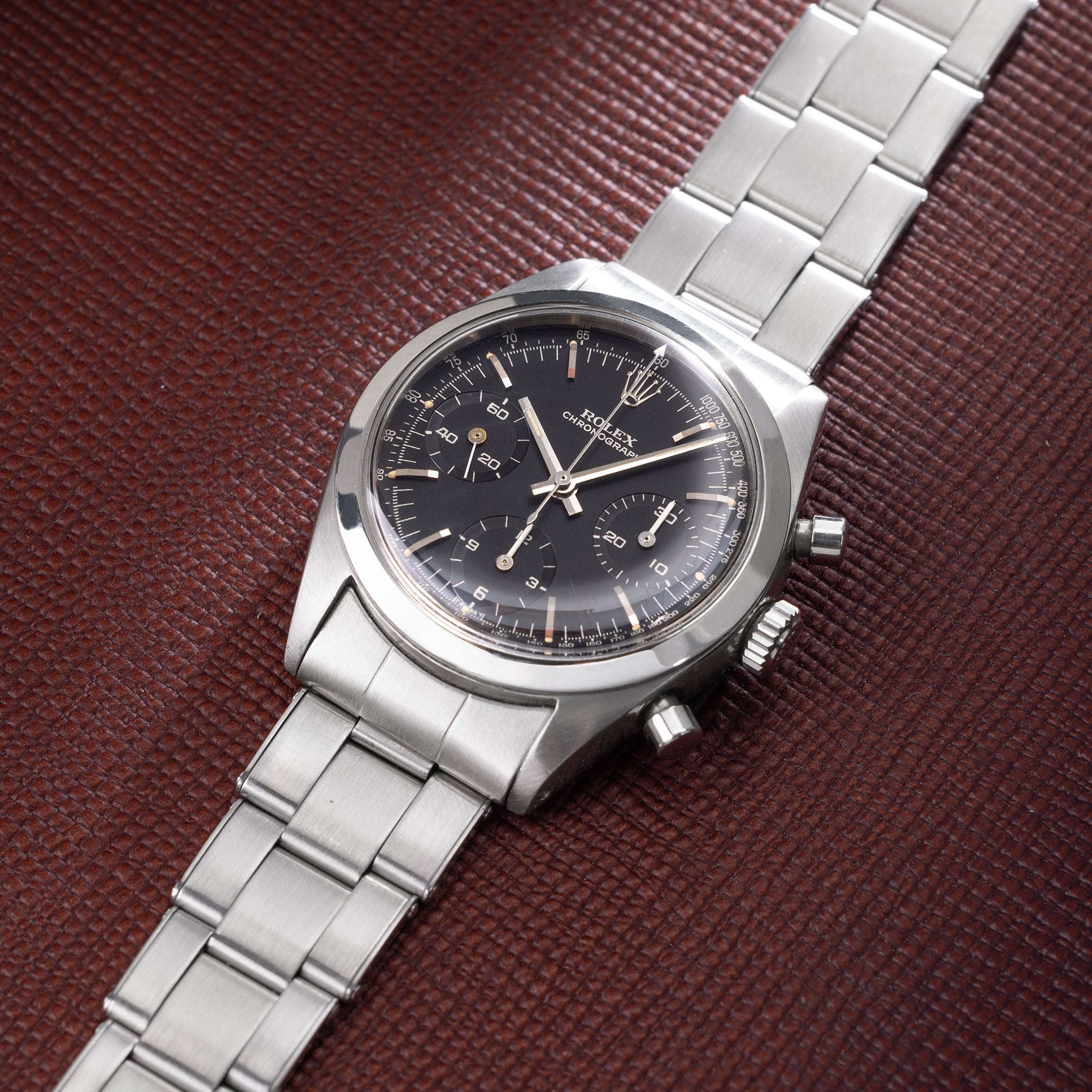 Rolex Chronograph "Pre-Daytona" 6238 Black Knight