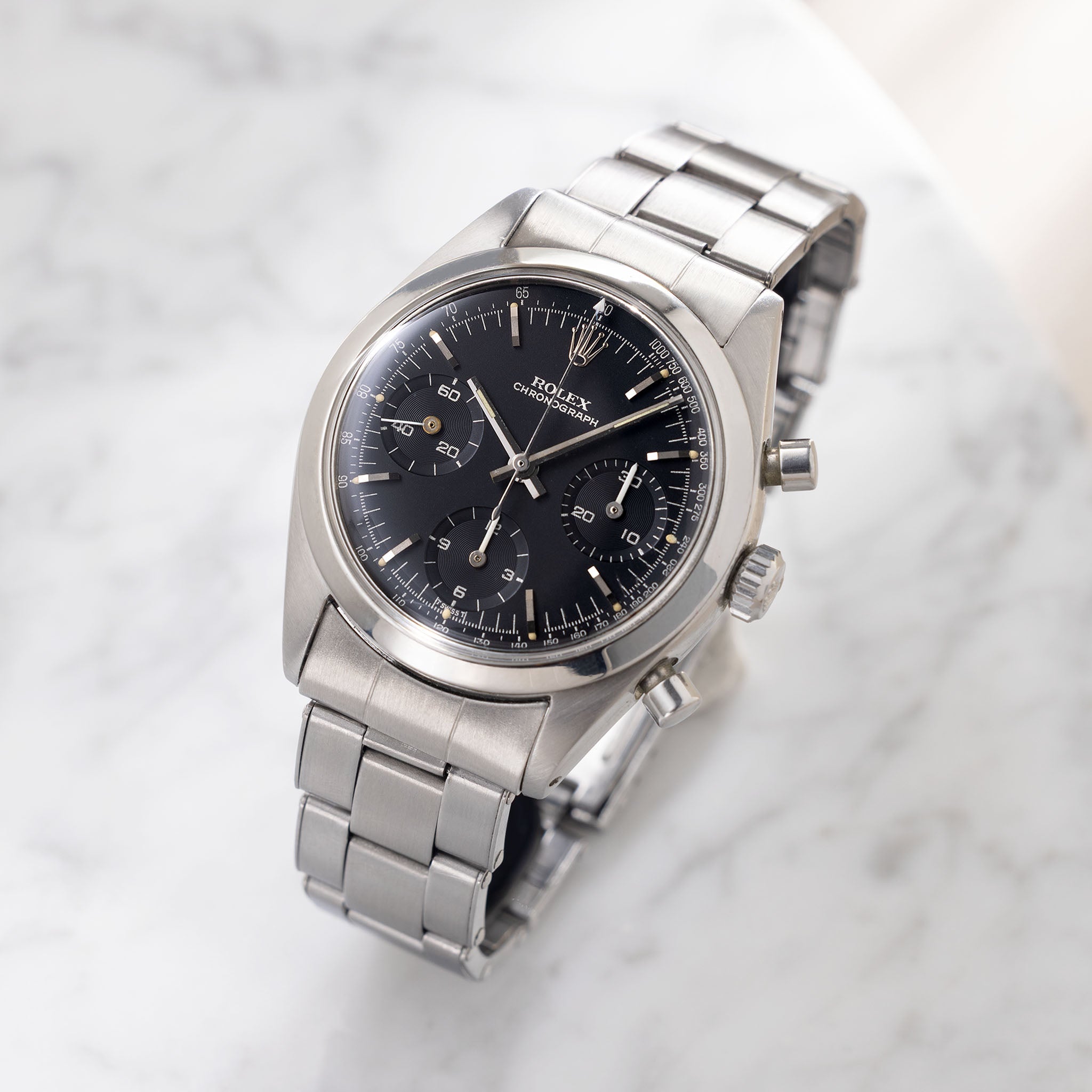 Rolex Chronograph "Pre-Daytona" 6238 Black Knight