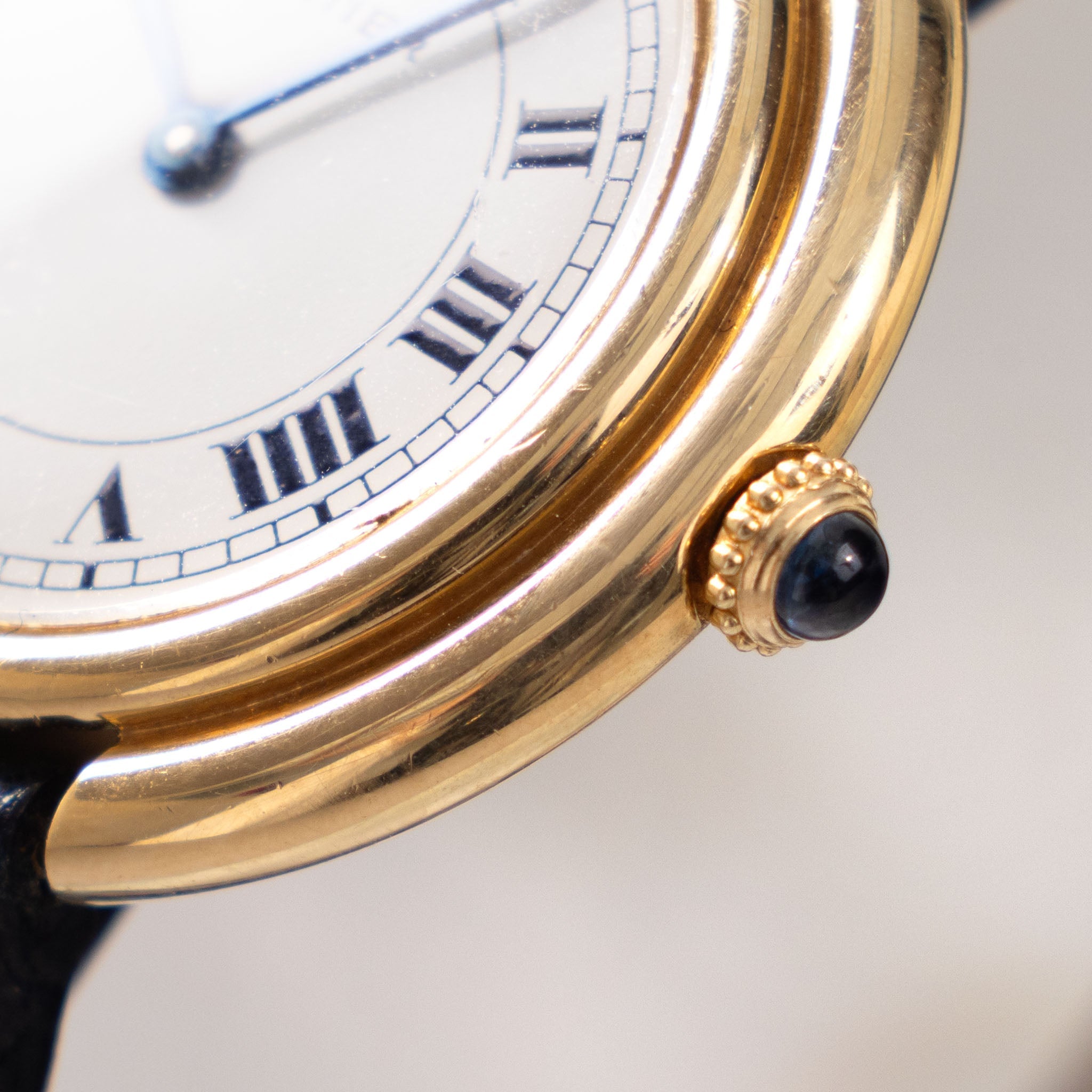 Cartier Vendôme Jumbo automatic “Paris” dial in 18 k yellow gold ref 17003