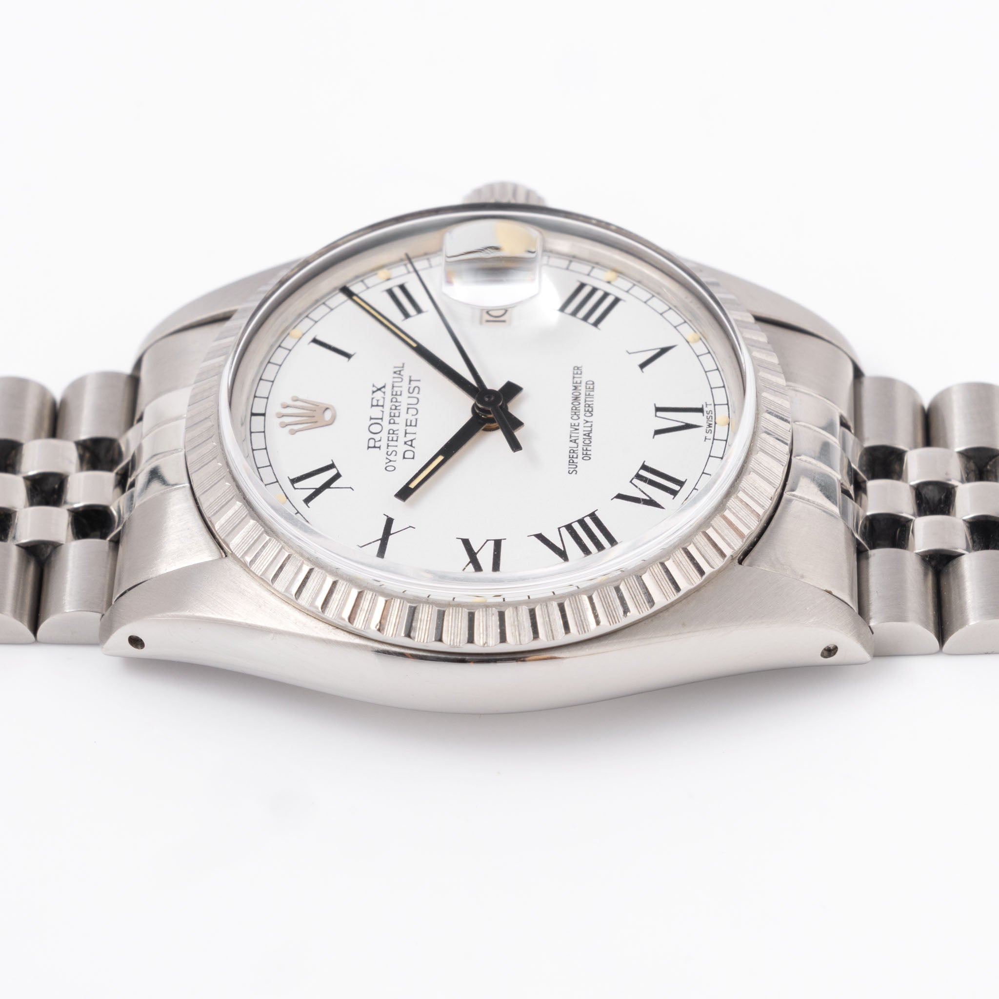 Rolex Datejust 16030 "White Buckley Dial"