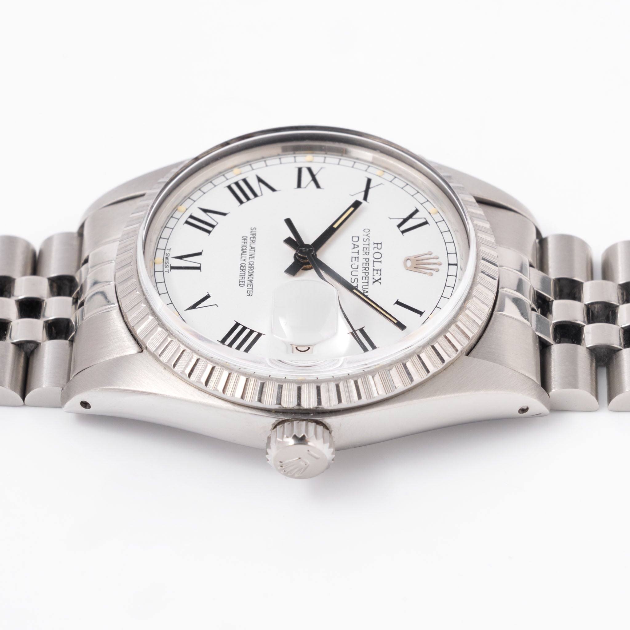 Rolex Datejust 16030 "White Buckley Dial"