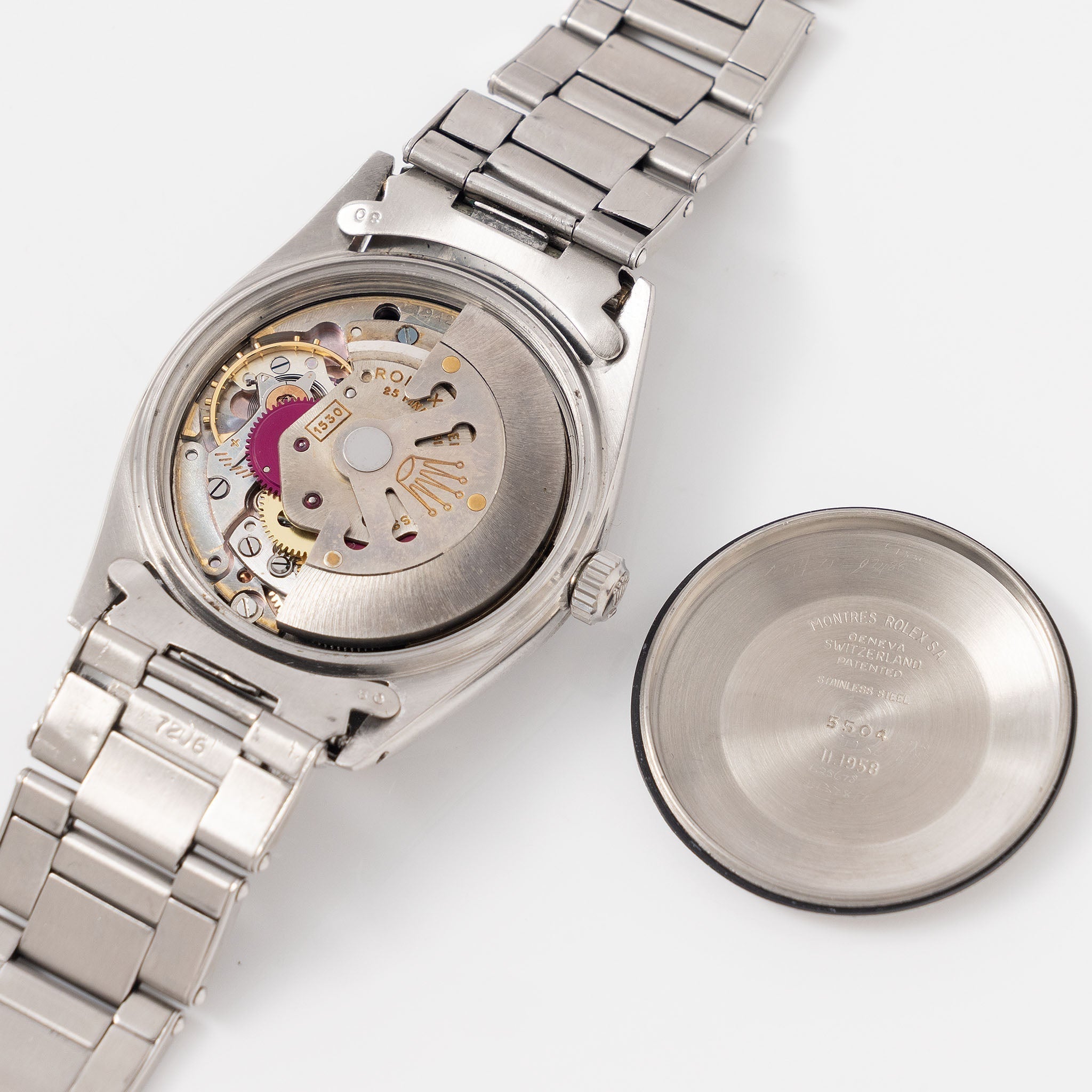 Rolex Explorer 5504 “Super precision” Gilt Chapter-ring Dial