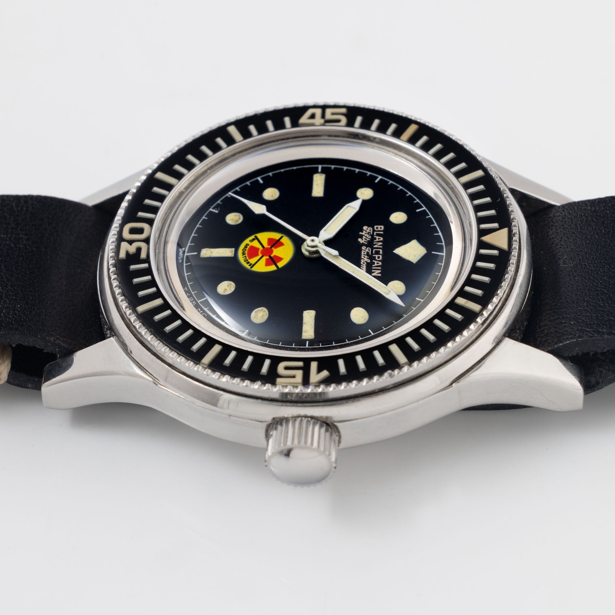 Blancpain Fifty Fathoms No-Rad Bundeswehr Dive Watch with Blancpain Heritage Restoration