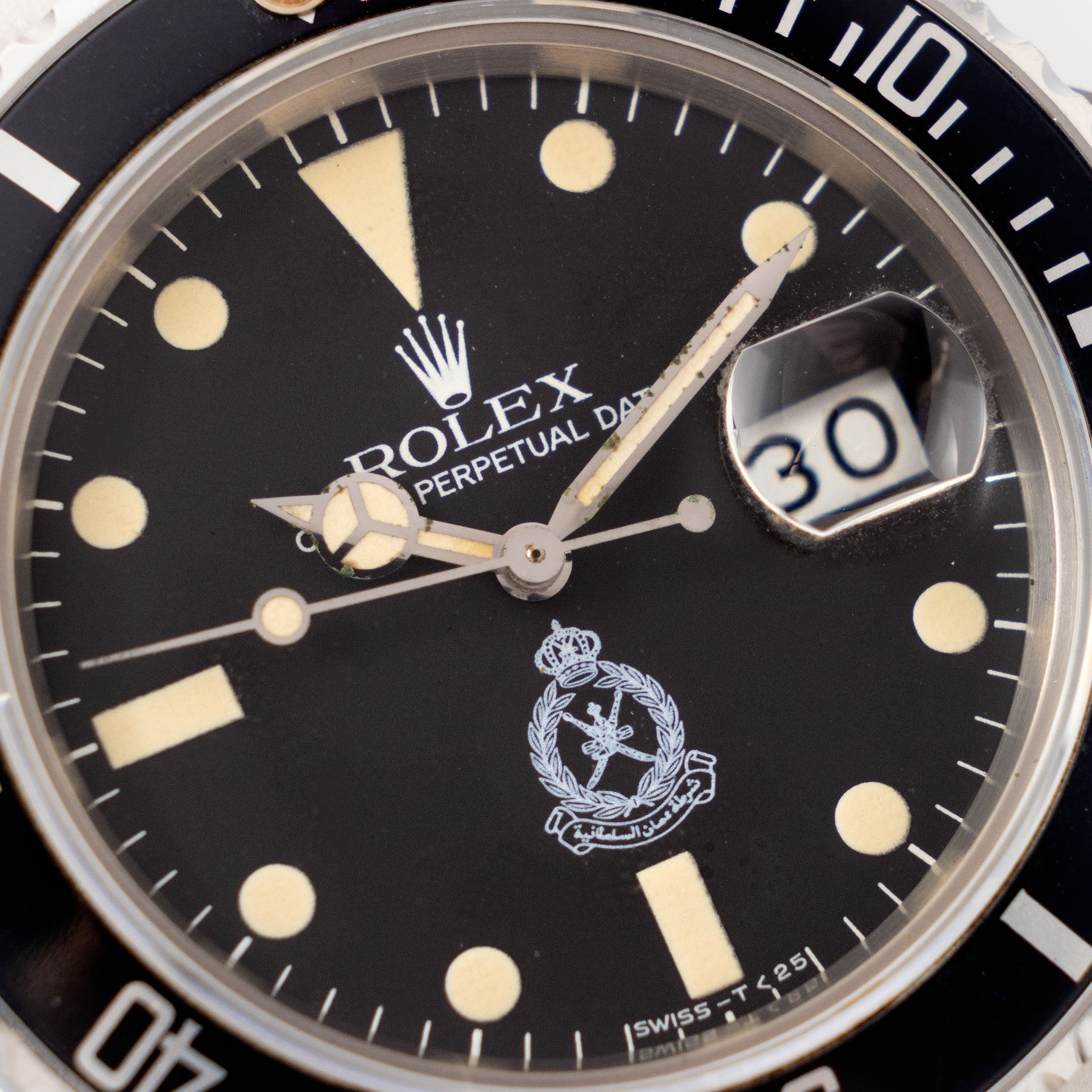 Rolex Submariner ref. 16800 "Royal Oman Police" Matte Dial