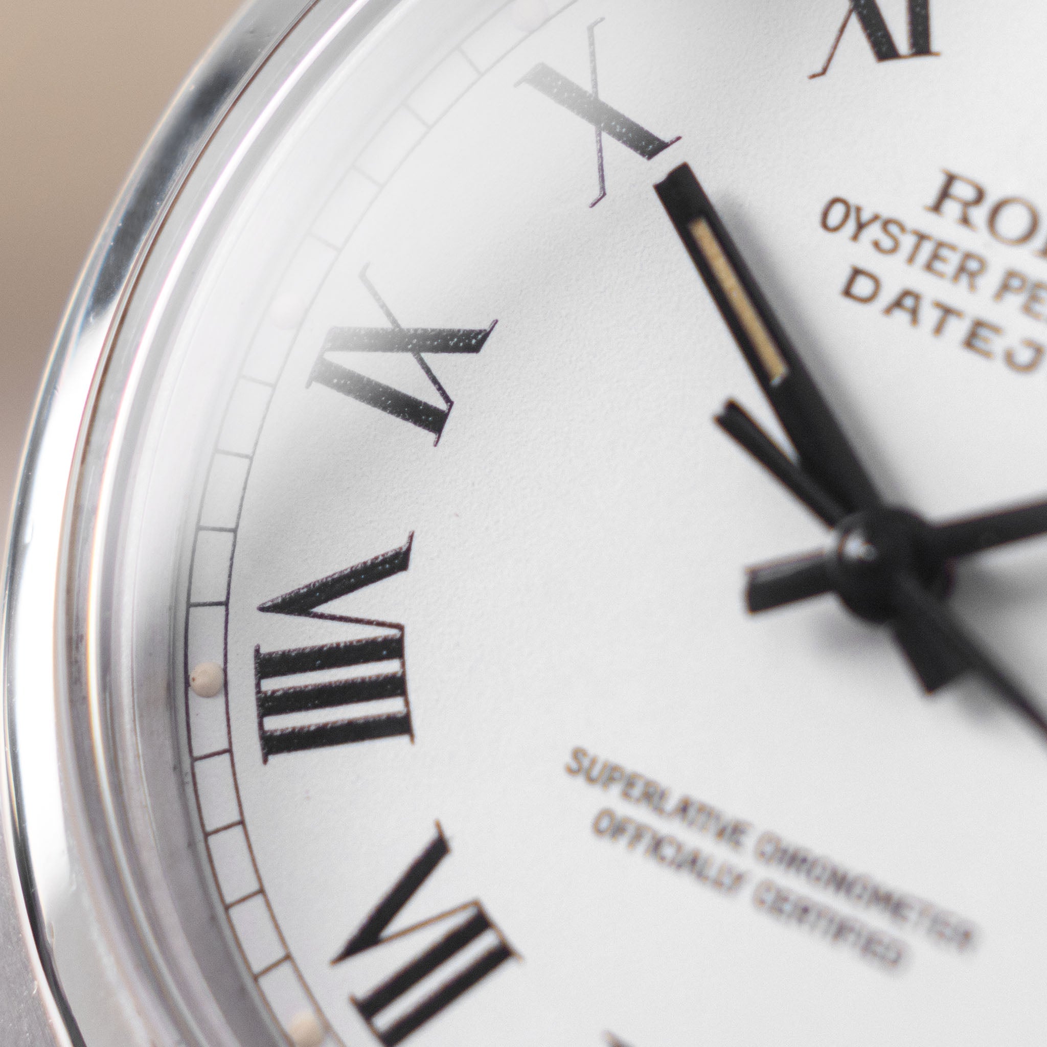 Rolex Datejust 1600 White Buckley Dial