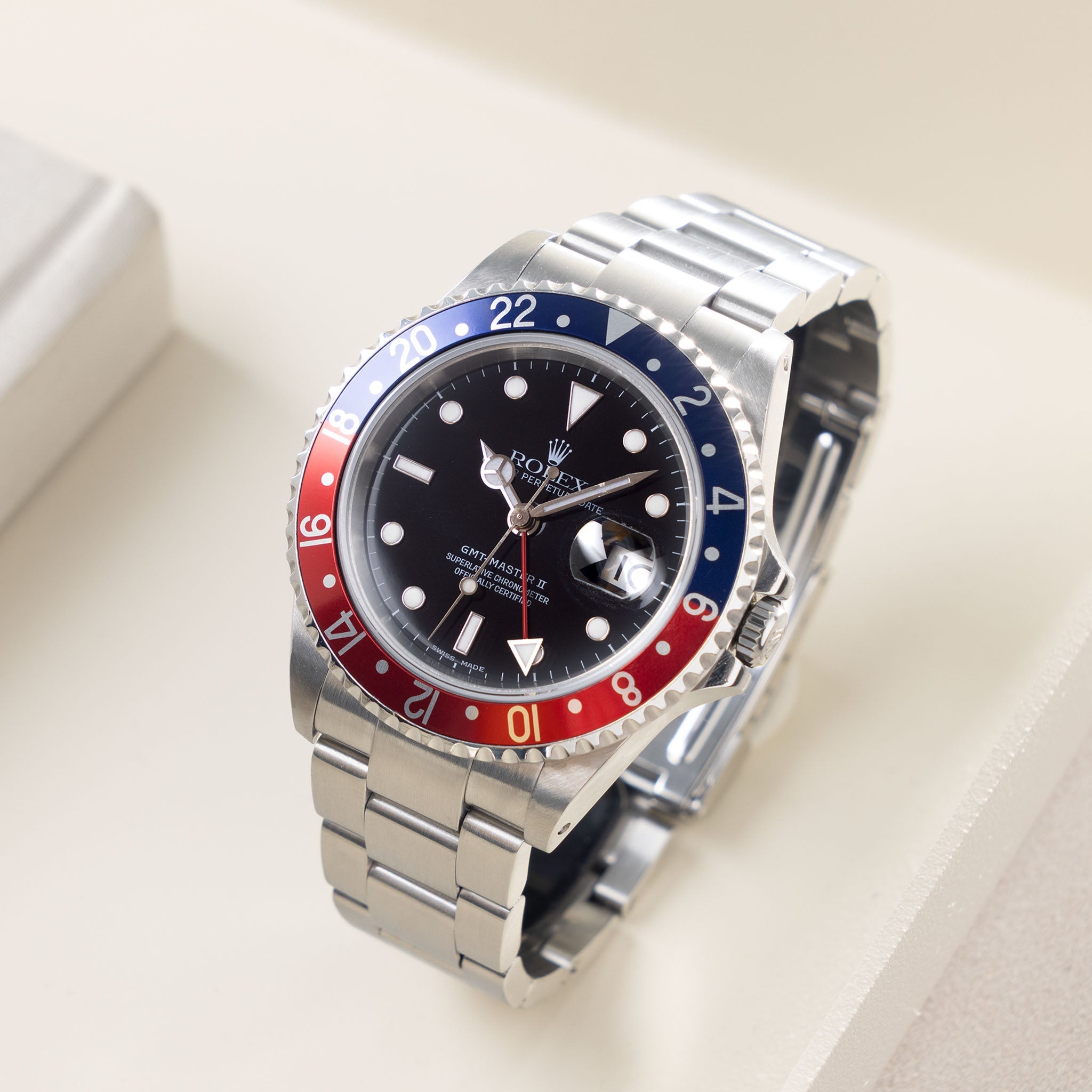 Rolex GMT-Master II Swiss Made Dial ref. 16710