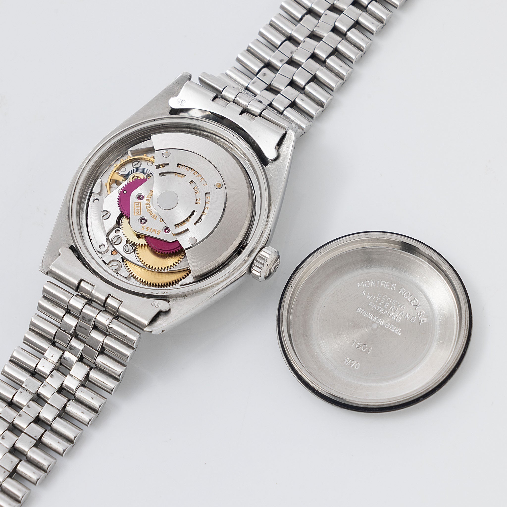 Rolex Datejust 1601 Grey Soleil Dial