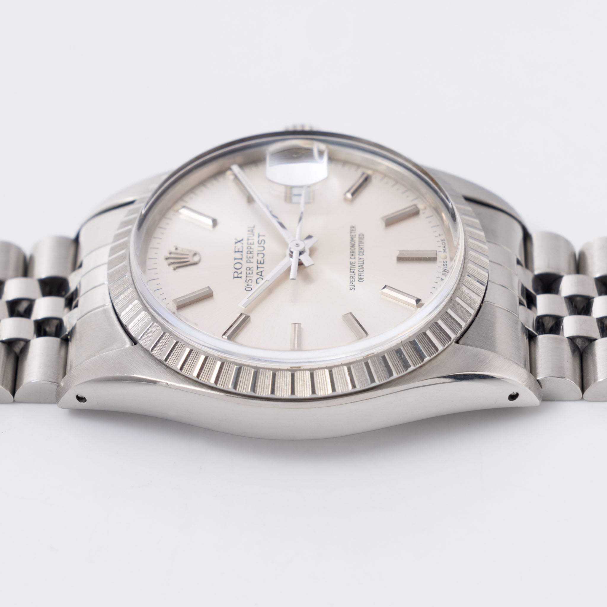 Rolex Datejust 16030 Silver Dial