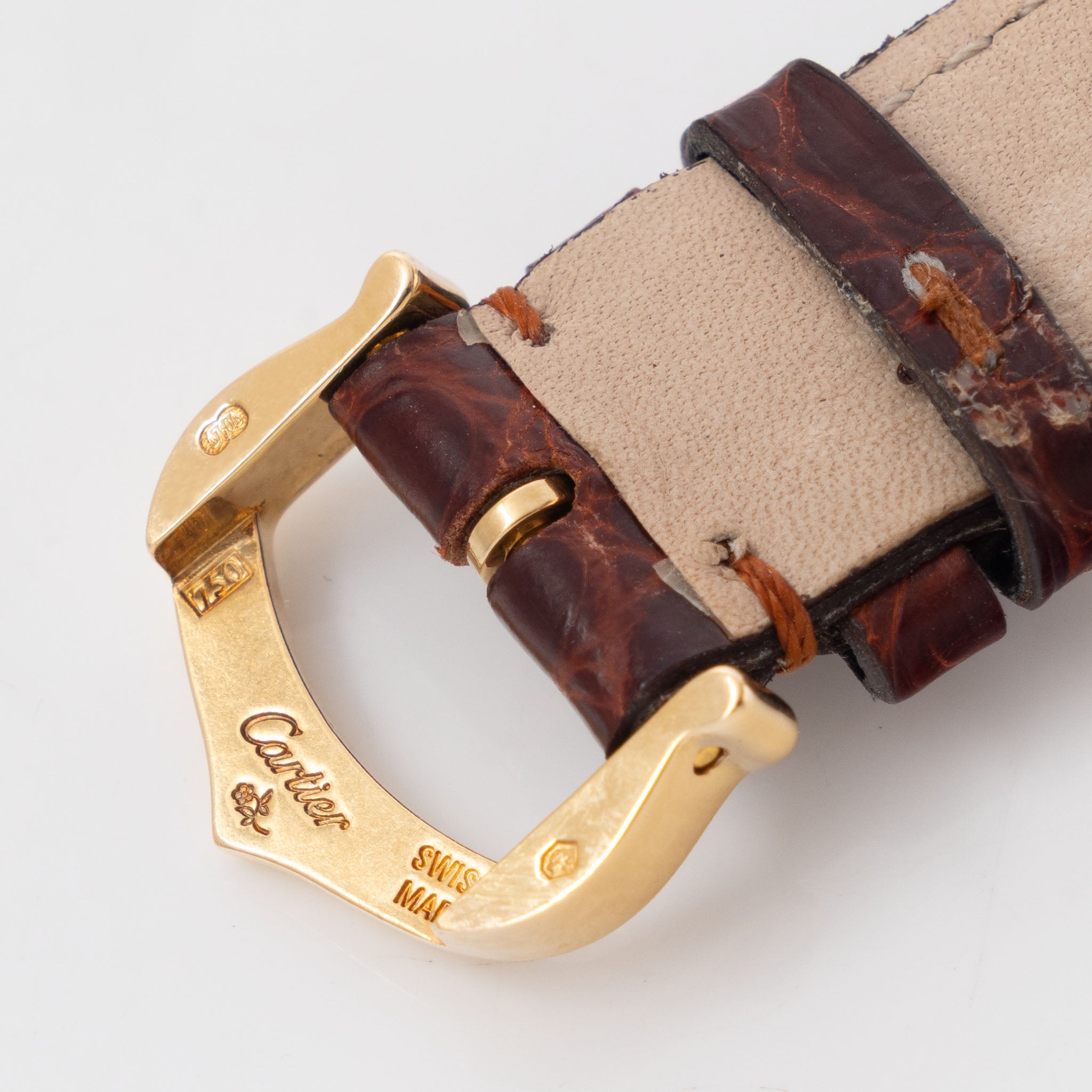 Cartier Gondole Ellipse Paris dial in 18 k yellow gold ref 78291