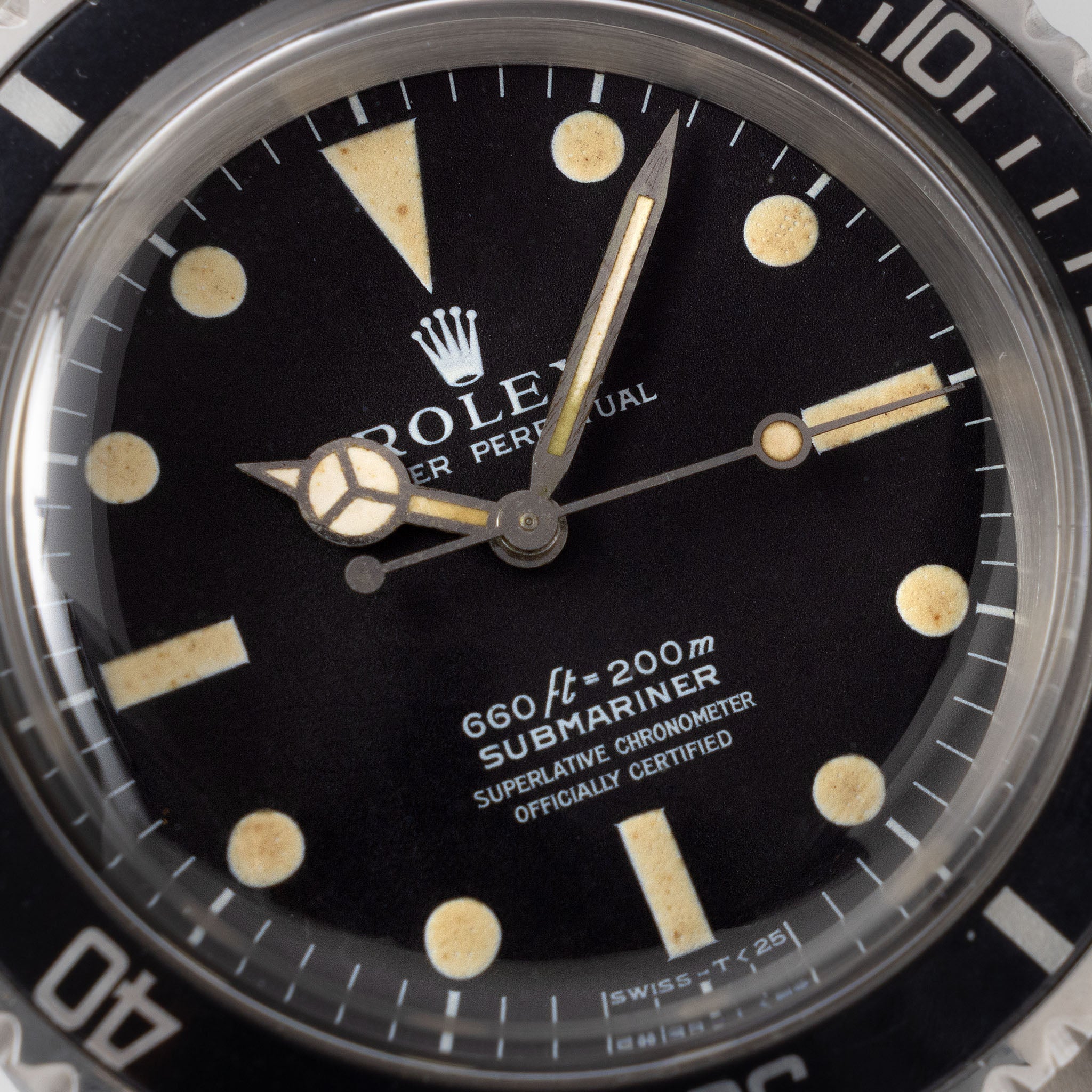 Rolex Submariner non serif dial ref 5512