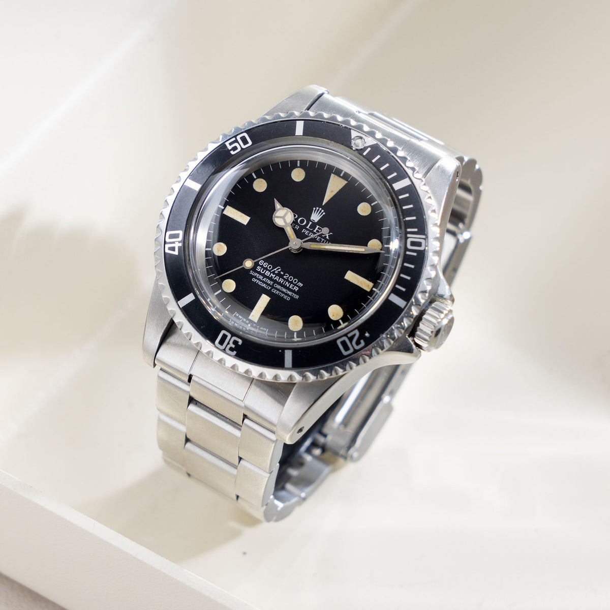 Rolex Submariner non serif dial ref 5512