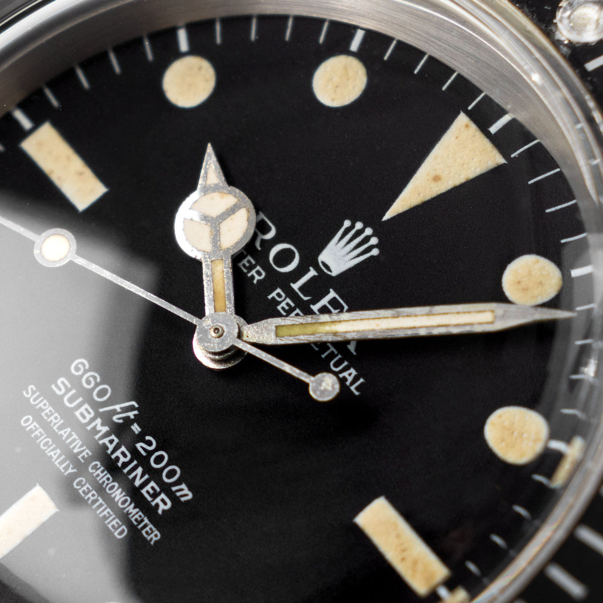 Rolex Submariner non serif dial ref 5512