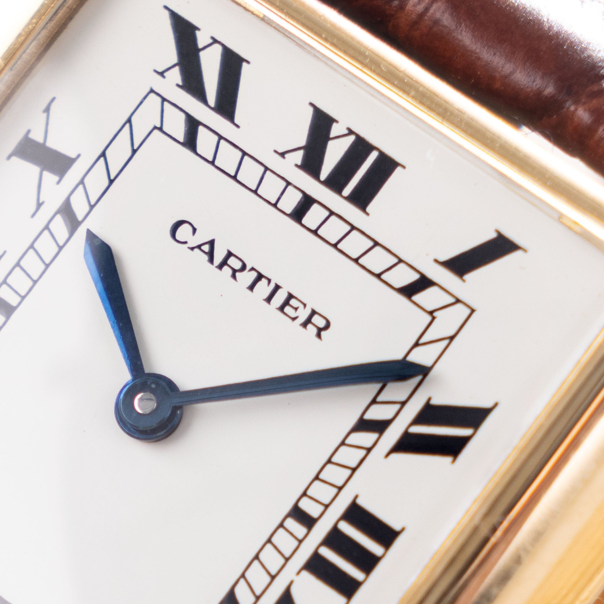 Cartier Tank Louis Paris Dial in 18k Yellow Gold Ref. 78086