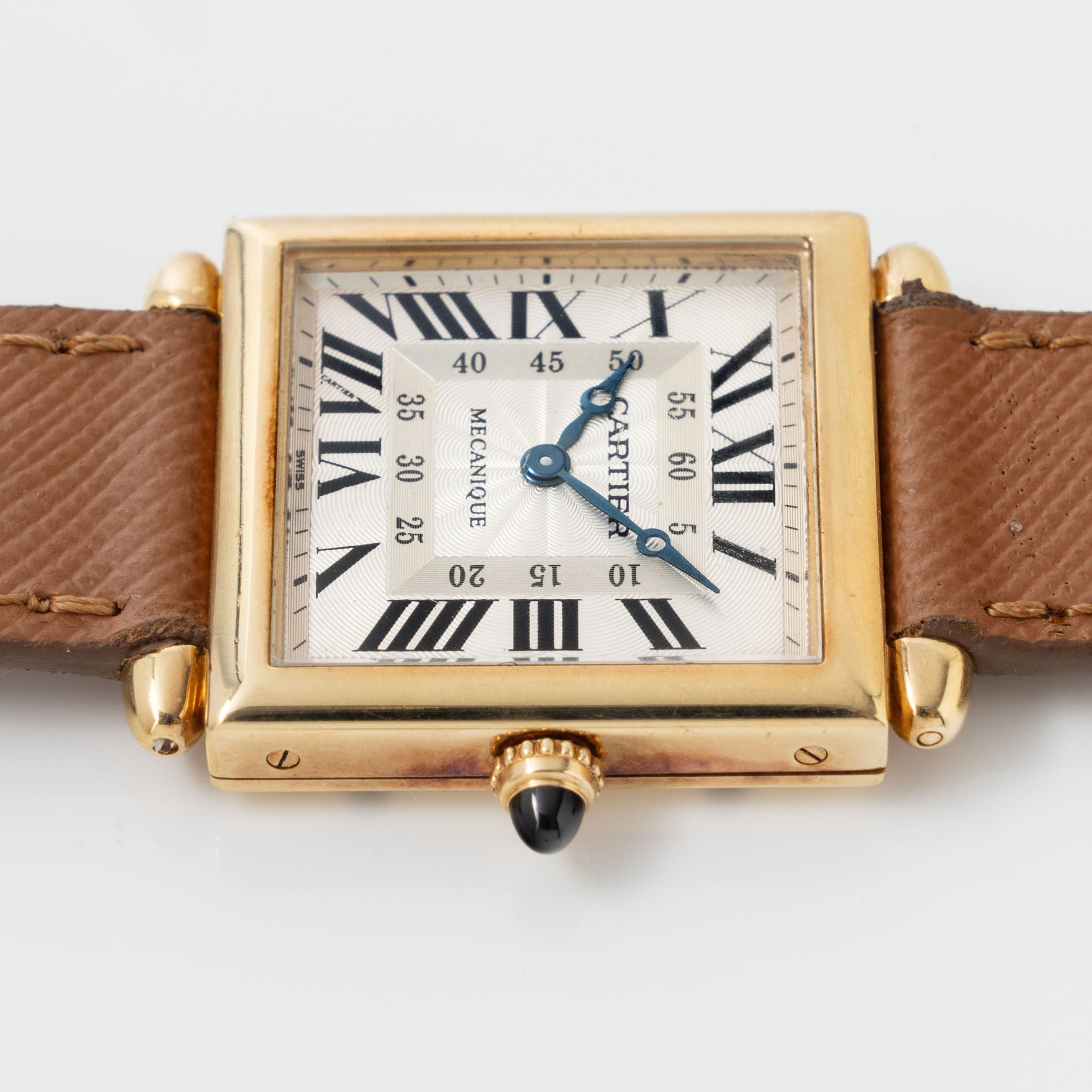 Cartier Tank Obus CPCP in 18 k yellow gold ref 2380