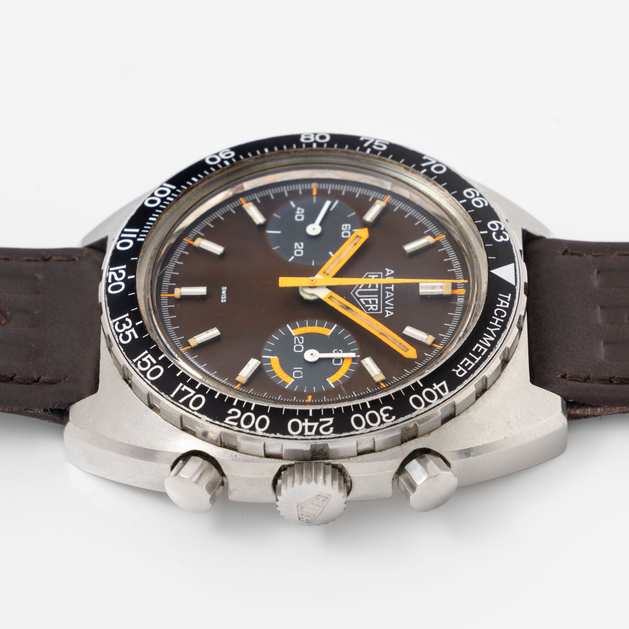 Heuer Autavia Chronograph Tropical Brown Dial ref. 73363