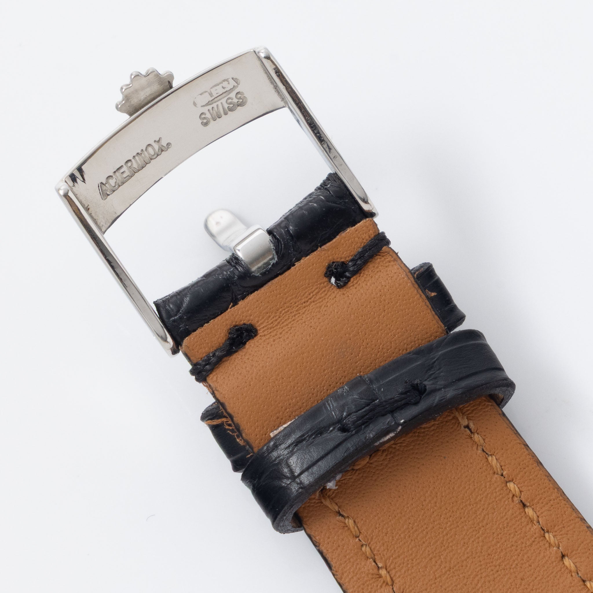 Rolex Day-Date 18039 Silver Diamond Dial in 18k White Gold