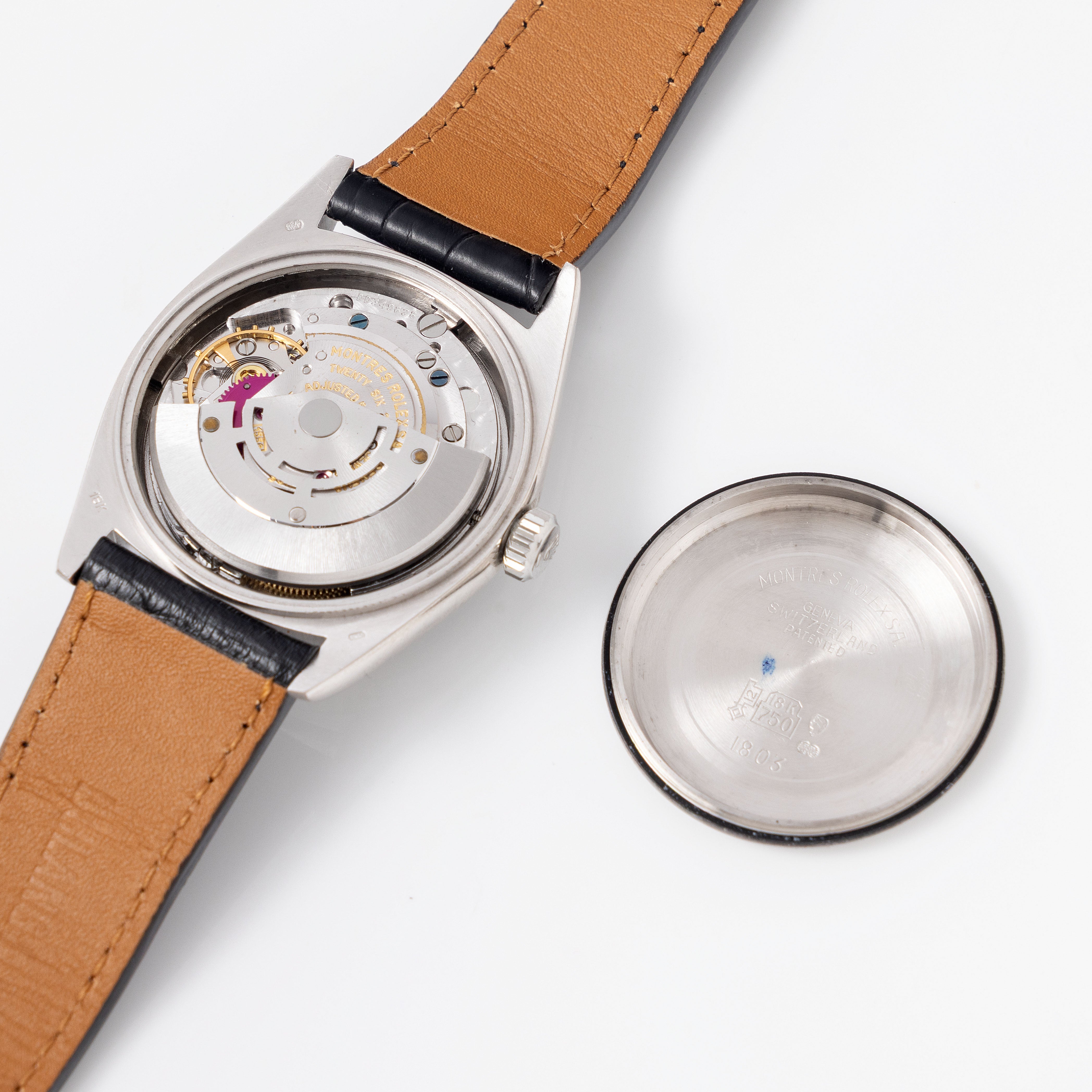 Rolex Day-Date 1803/9 Dark Grey Buckley Dial with Papers and Invoice