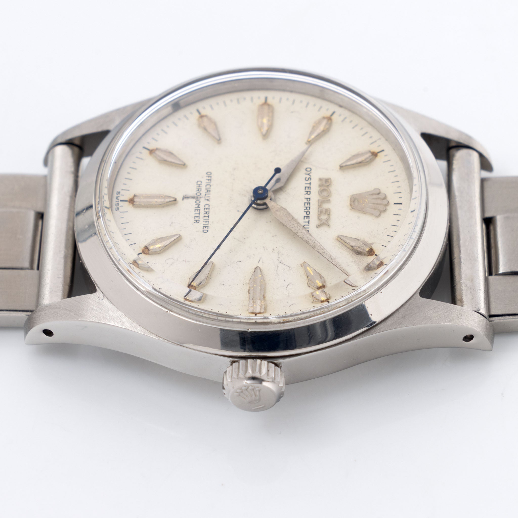 Rolex Oyster Perpetual Swiss only OCC Cream dial ref 6532