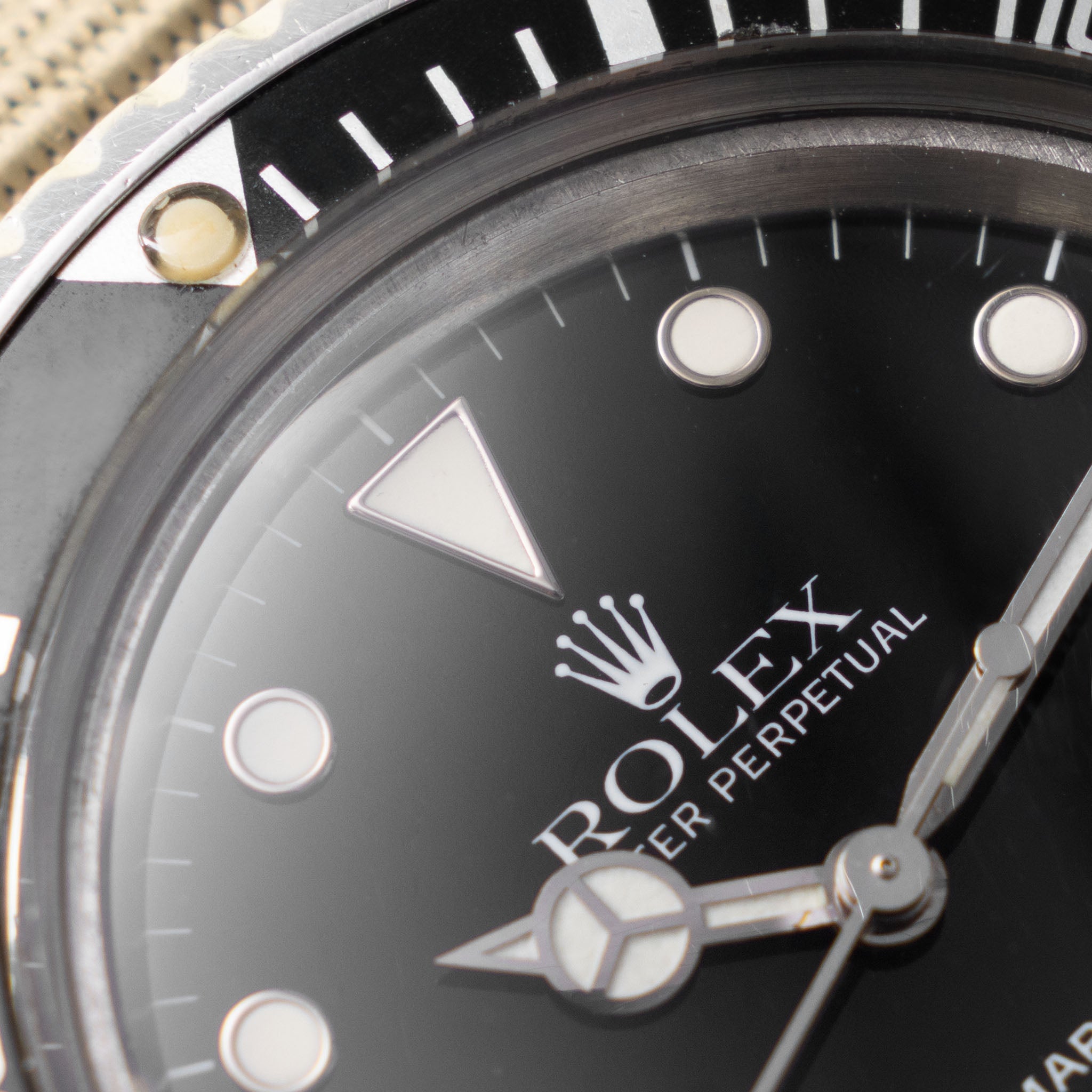 Rolex Submariner 5513 MilSub with Rolex Service Card