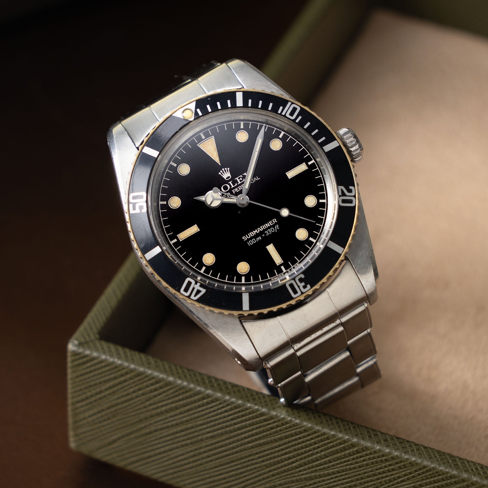 Rolex Submariner Small Crown ref. 5508 T<25 Gilt Dial
