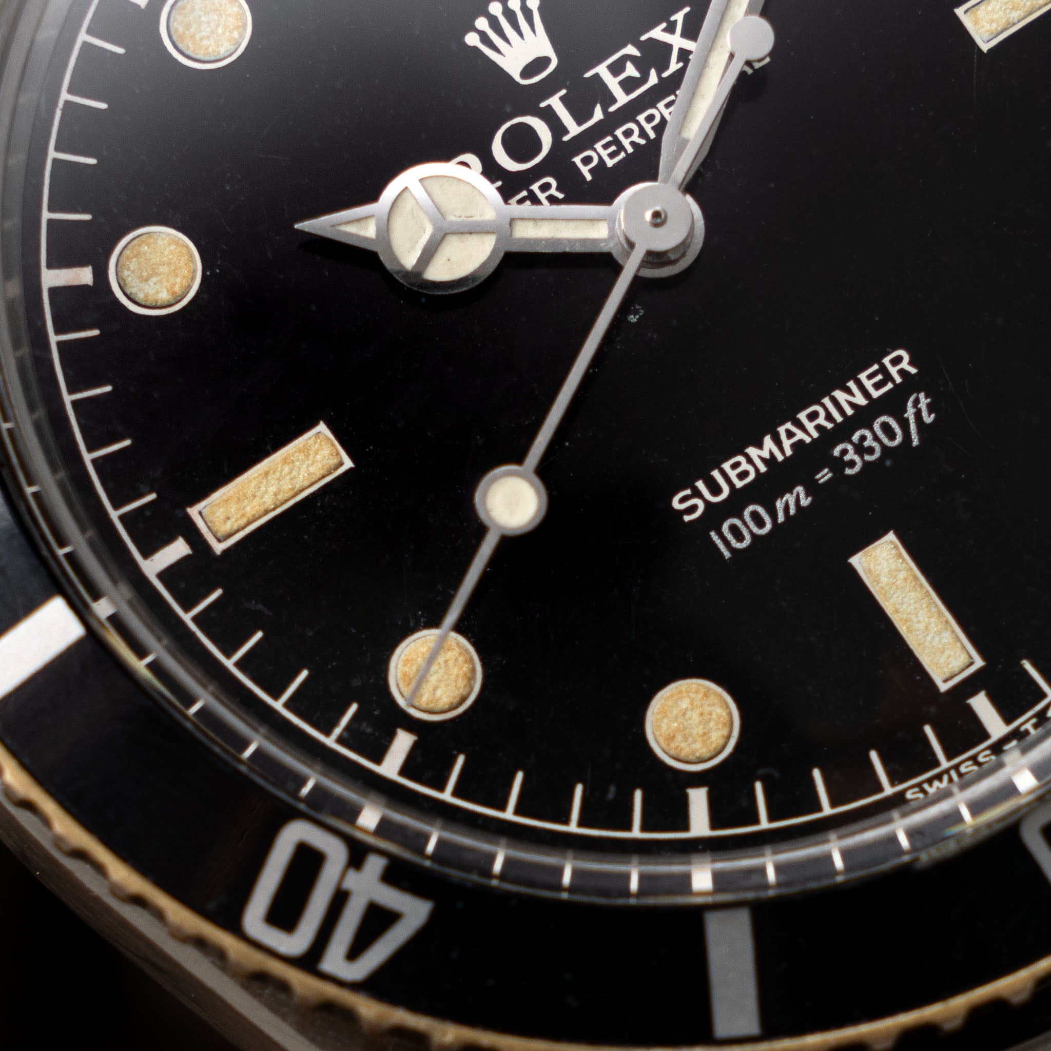 Rolex Submariner Small Crown ref. 5508 T<25 Gilt Dial