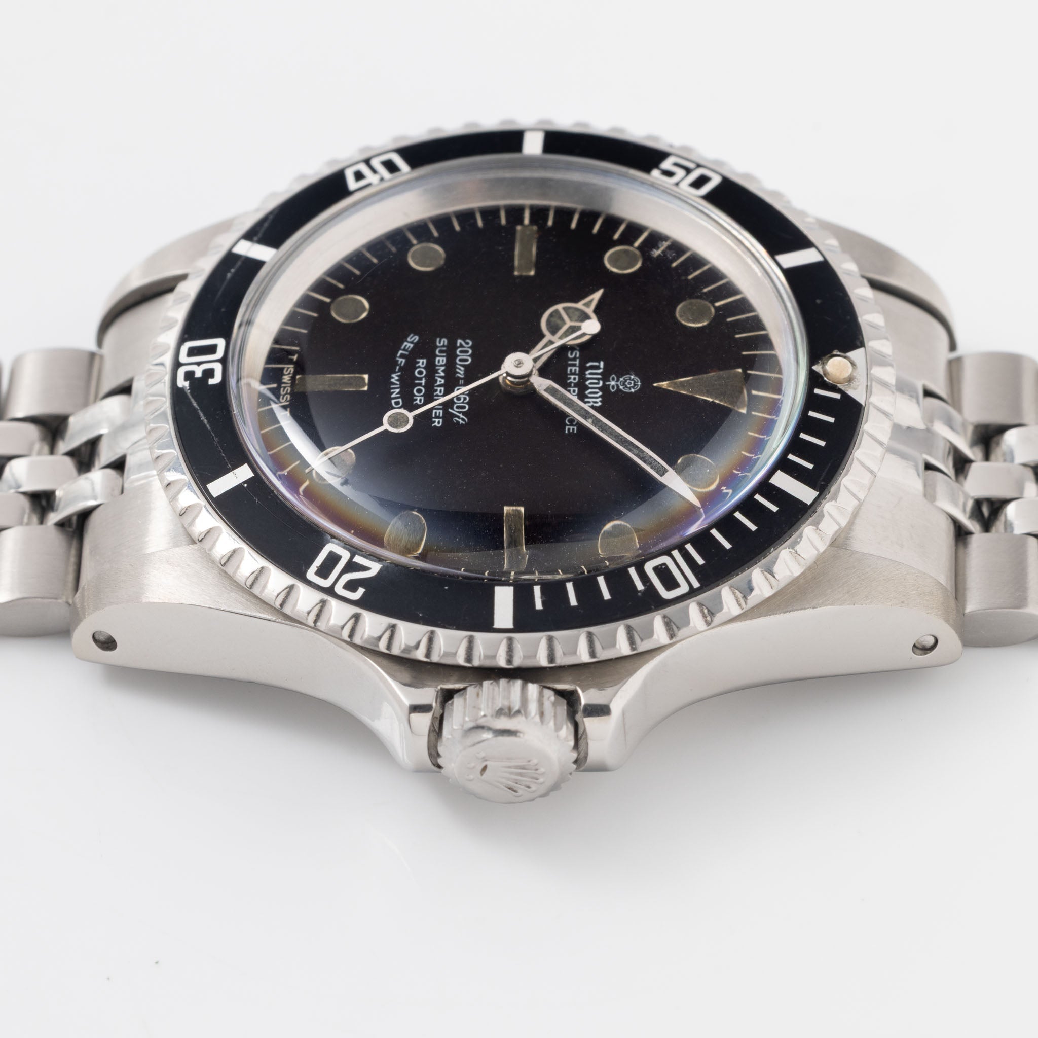 Tudor Submariner 7928 MK7 Dial Black-Out Lume