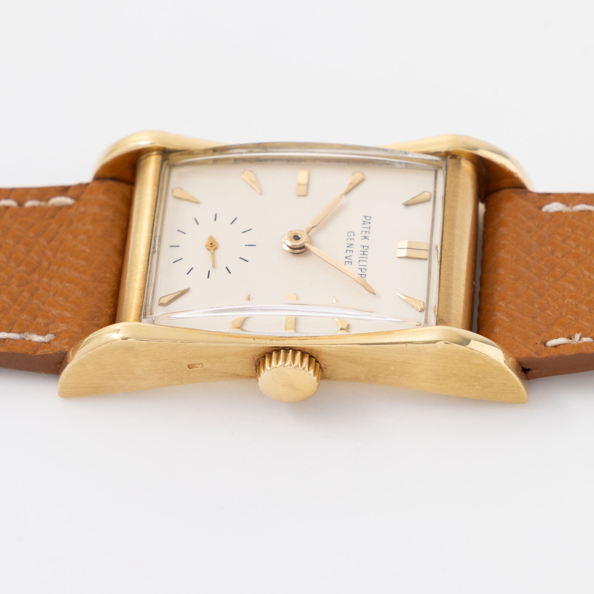 Patek Philippe “Hour Glass” Dress Watch ref. 2456J in 18k yellow gold