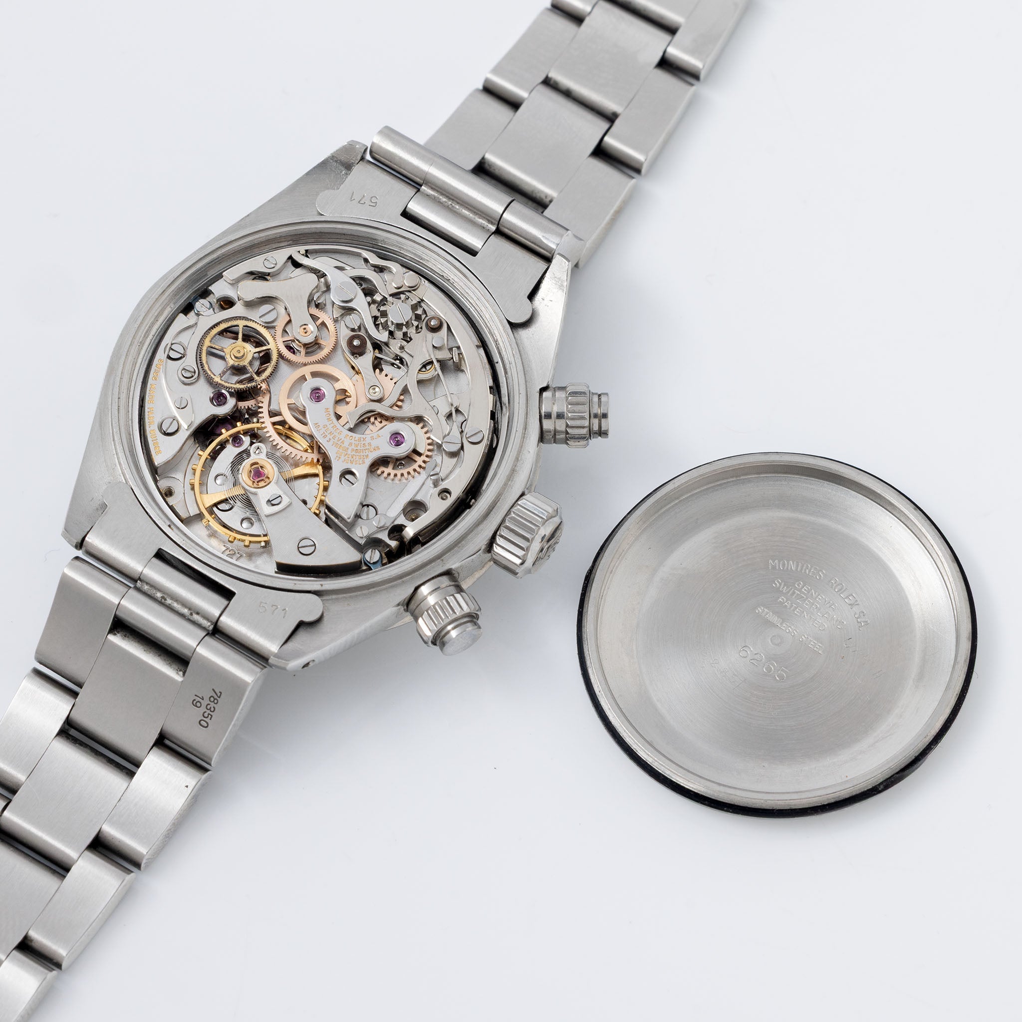 Rolex Cosmograph Daytona 6265 MK2 Silver Sigma Panda Dial
