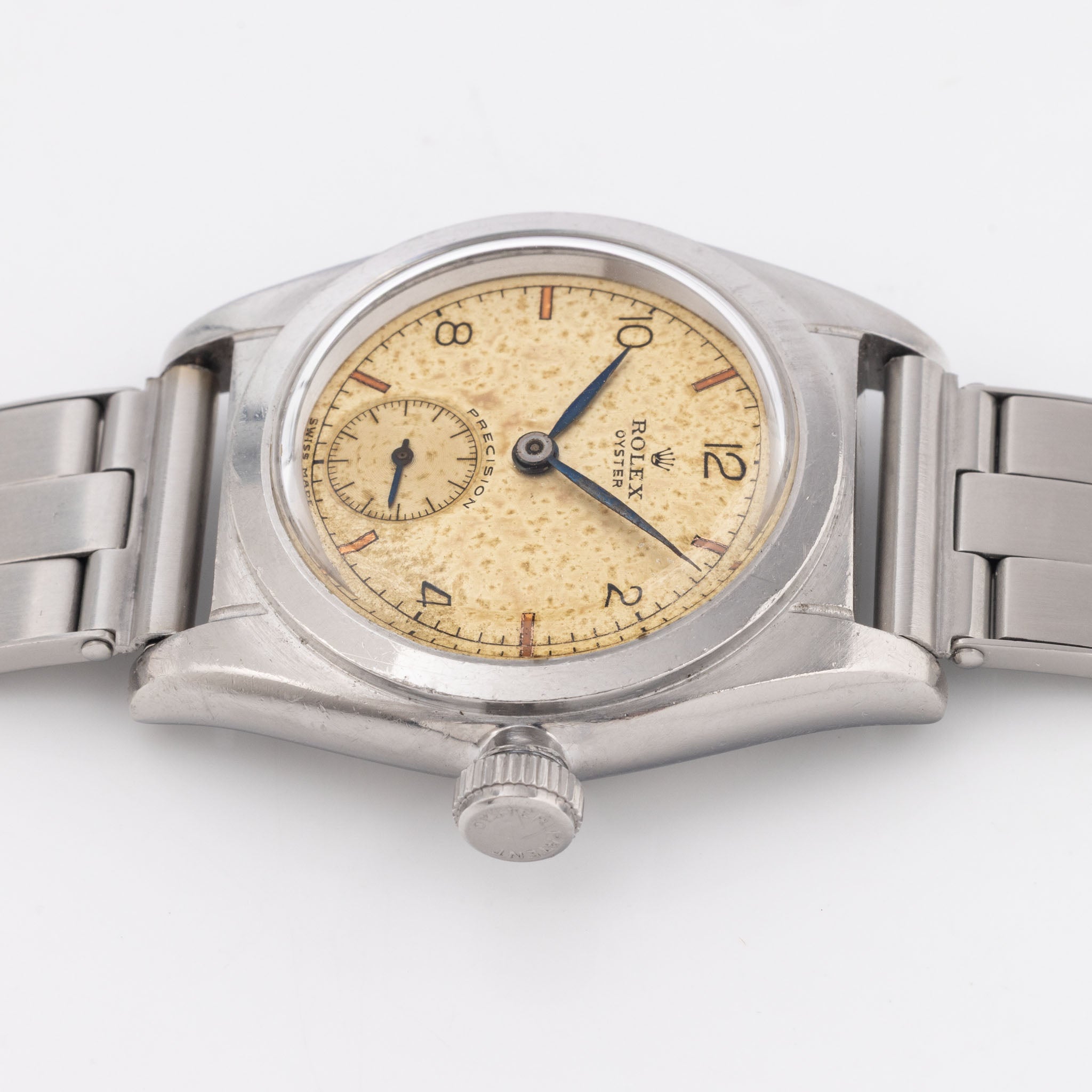 Rolex Oyster-Precision Flat Back ref. 2765 Creme Brûlée Dial