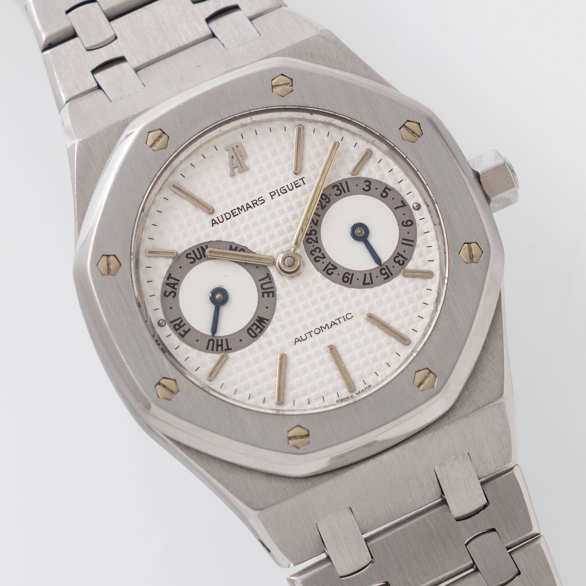 Audemars Piguet Royal Oak 25572ST Day-Date Owl White MK1 Dial