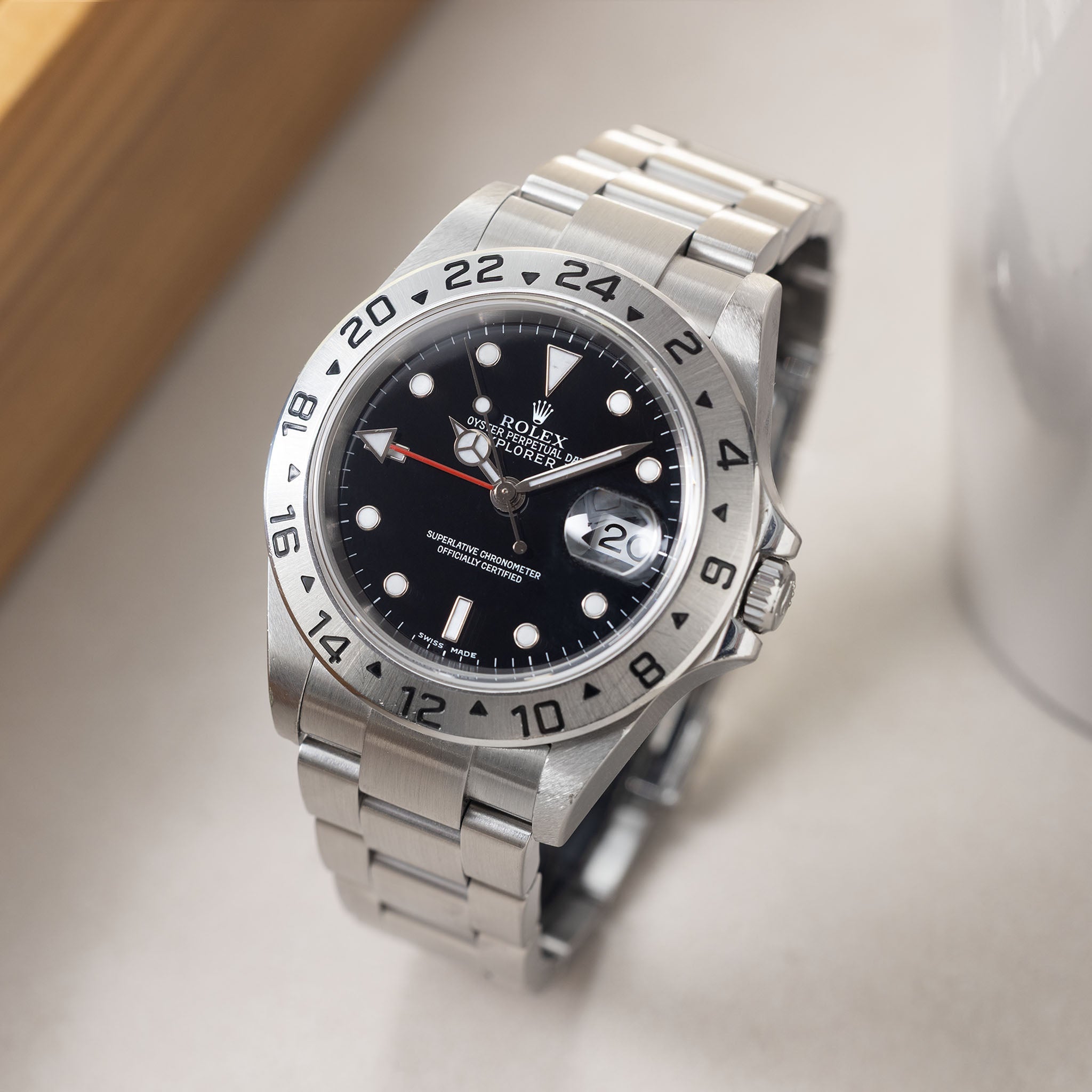 Rolex Explorer II 16570 Black Dial Box and Paper Set
