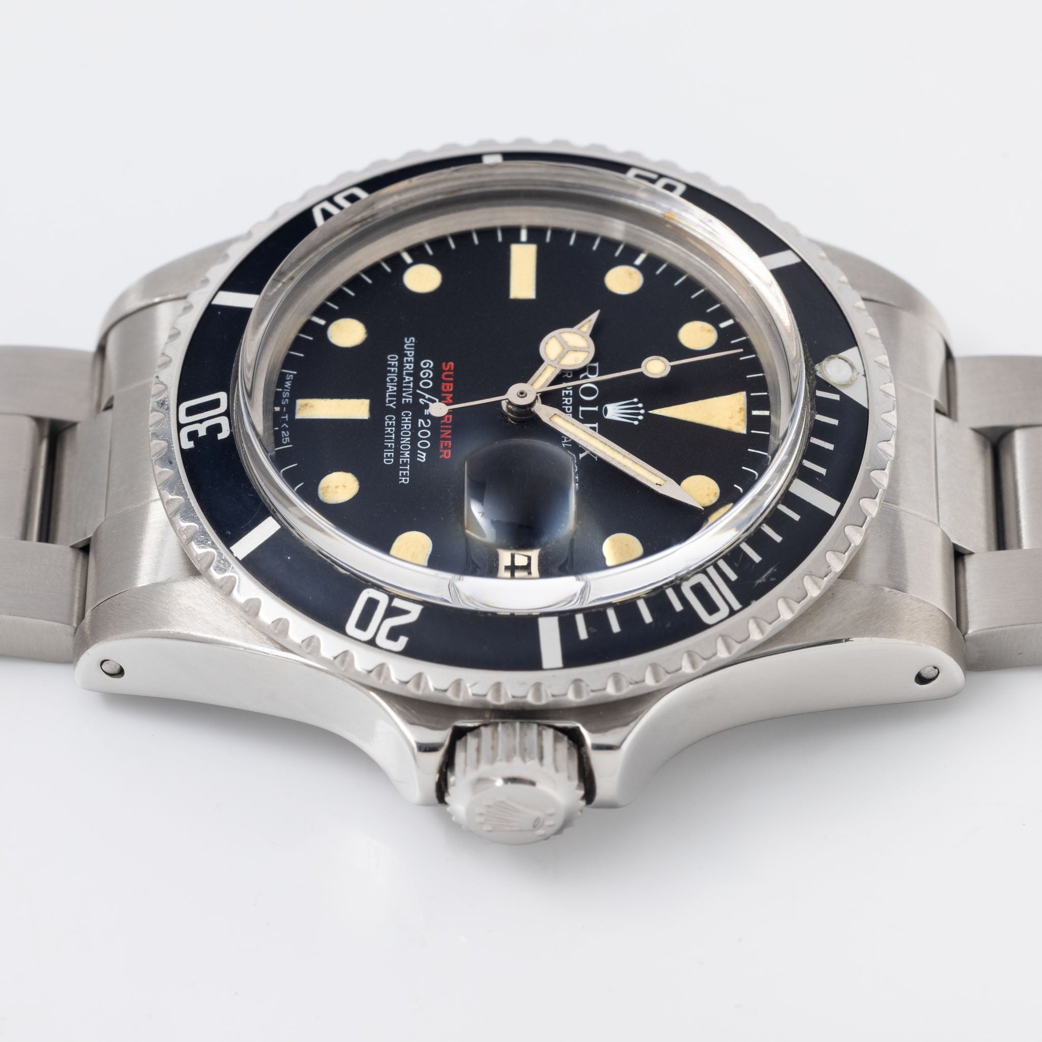 Rolex Submariner 1680 Red MK4 Dial with Vivid Patina