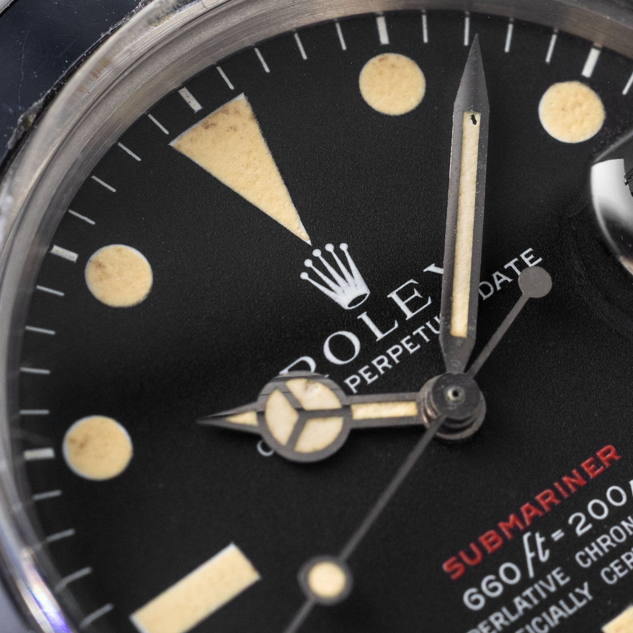 Rolex Submariner 1680 Red MK4 Dial with Vivid Patina