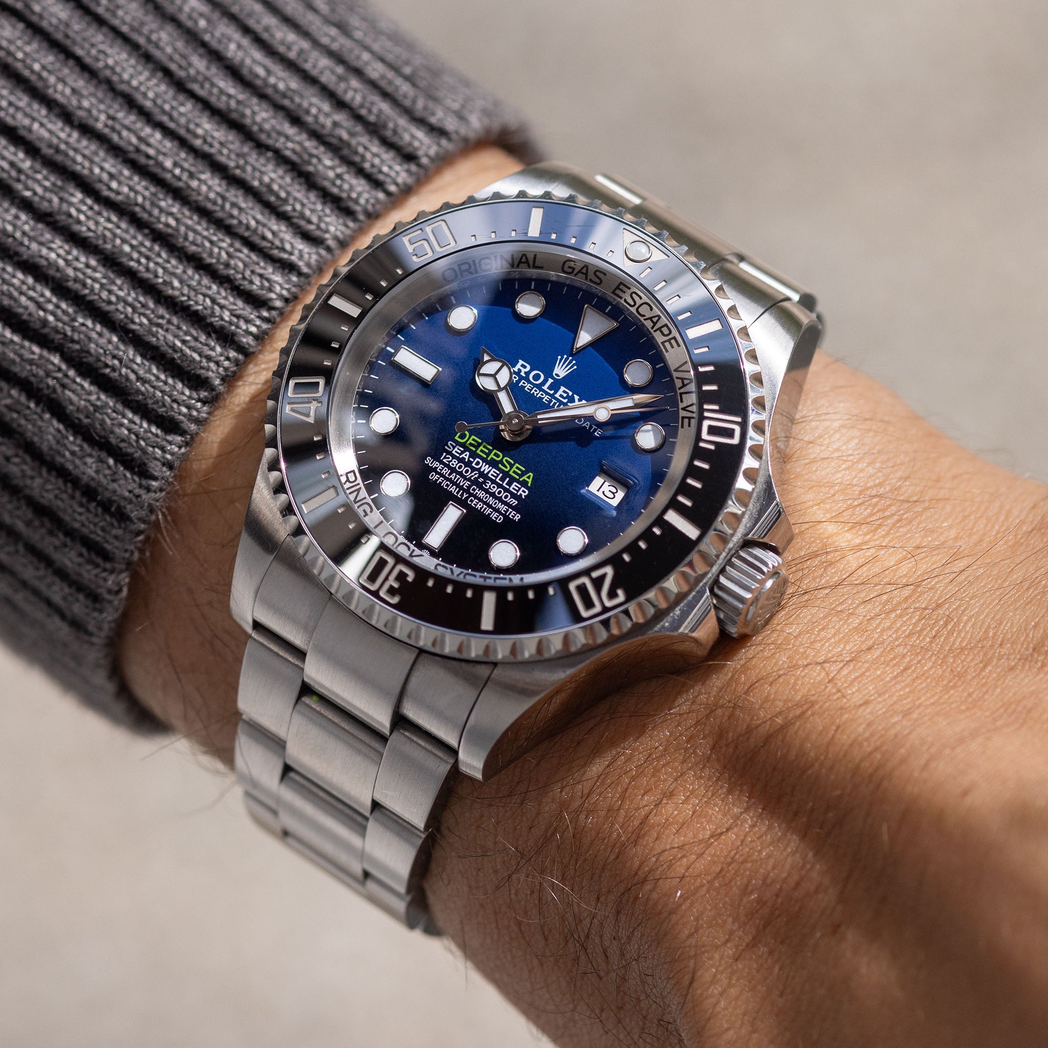Rolex Sea-Dweller Deepsea 126660 James Cameron 2018 Full Set with Rolex Service Papers