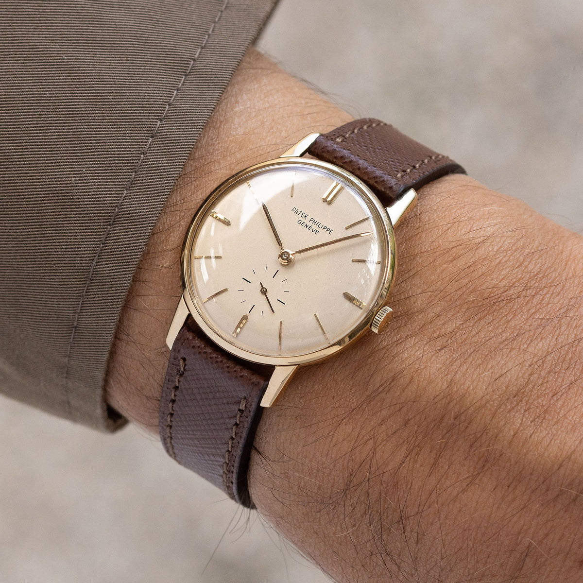Patek Philippe Calatrava 2598J in 18k Yellow Gold